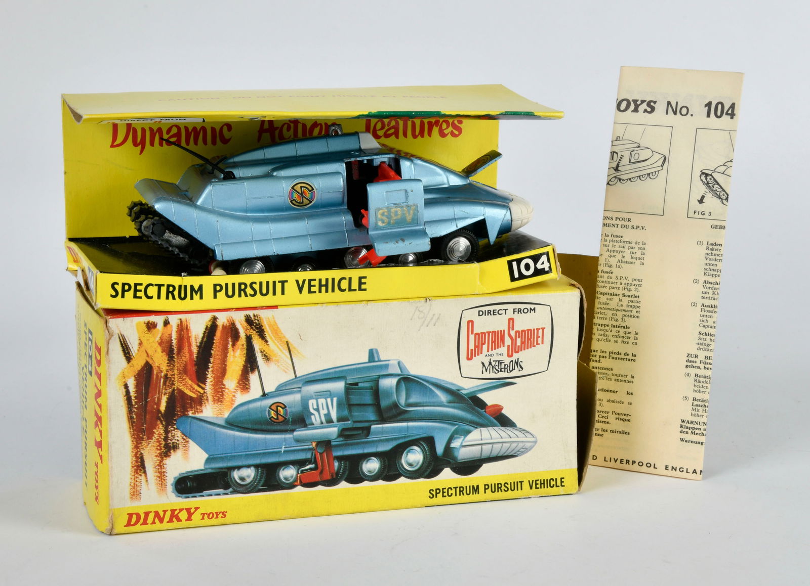 Dinky Toys, 104 Spectrum Pursuit Vehicle (1 of 1)