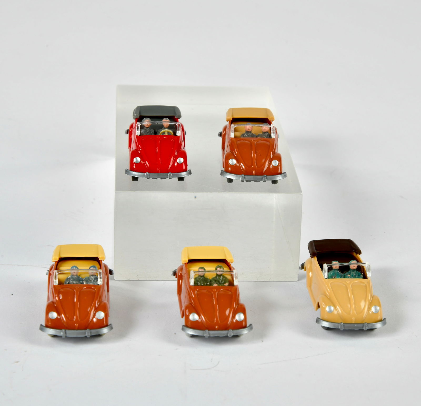 Wiking, 5 x VW Kafer Cabrio (1 of 1)