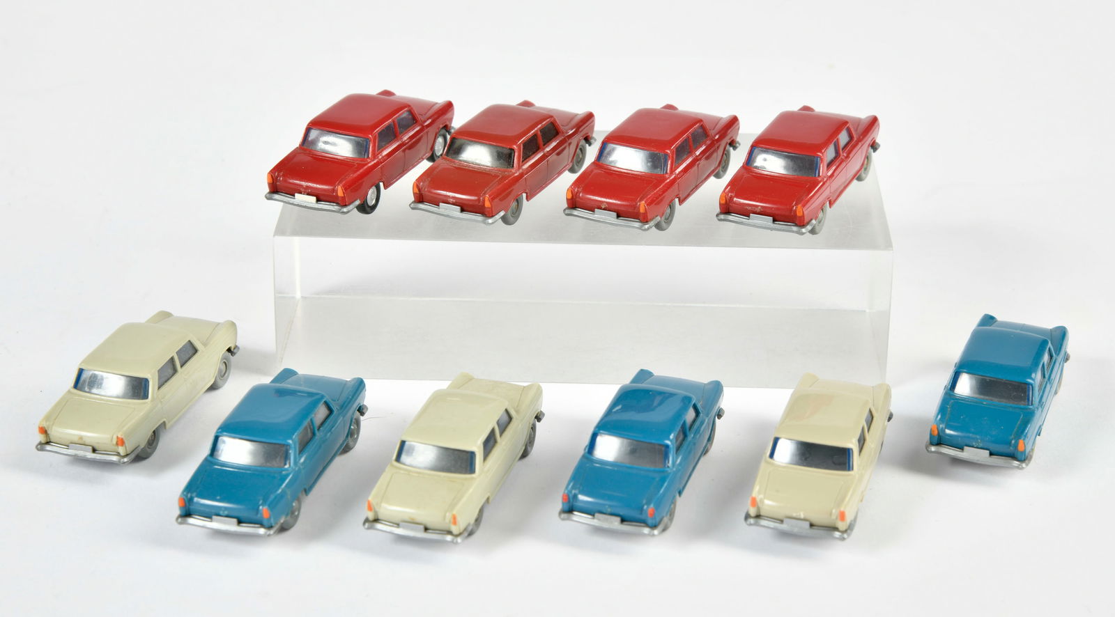 Wiking, 10 x 460 Fiat 1800: Wiking, 10 x 460 Fiat 1800, 1:90, Kst, Z 1/1-