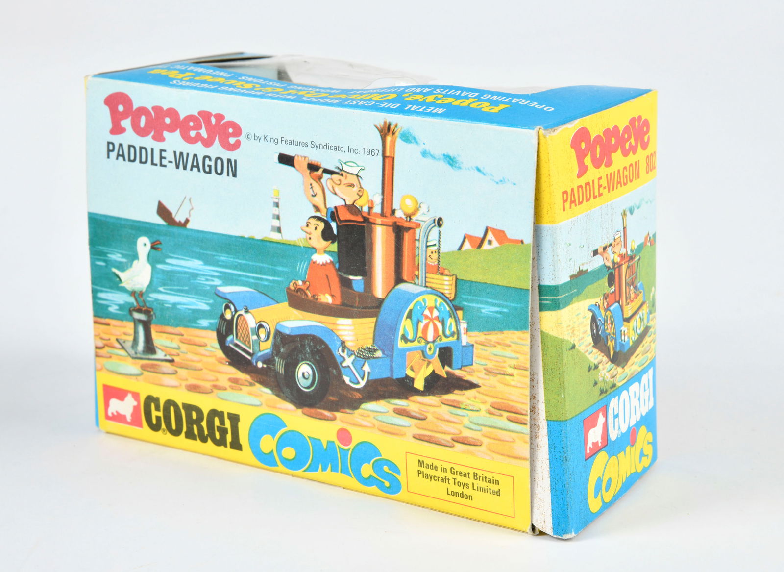 Corgi Toys, 802 Popeye Paddle Wagon (1 of 1)