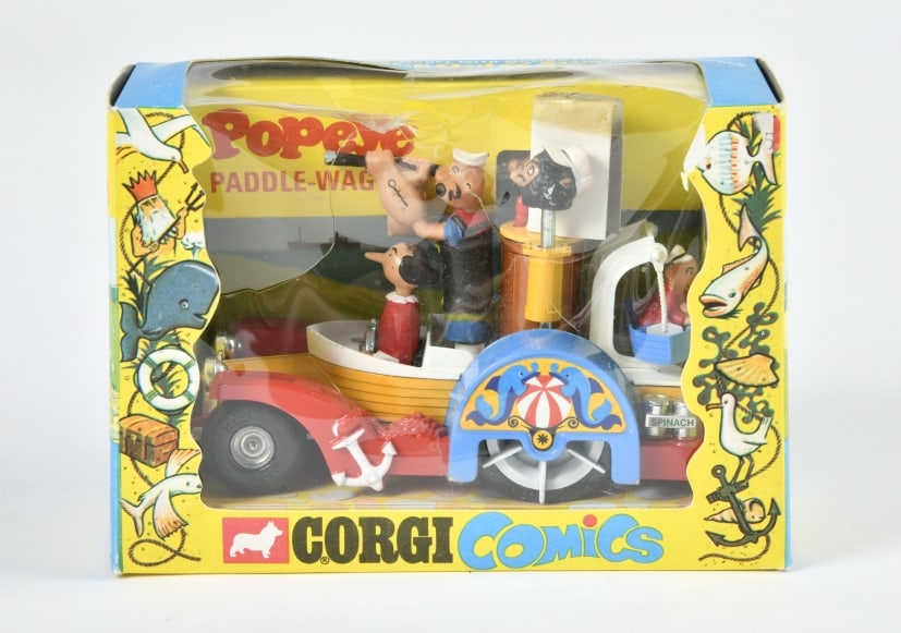 Corgi Toys, 802 Popeye Paddle Wagon (1 of 1)
