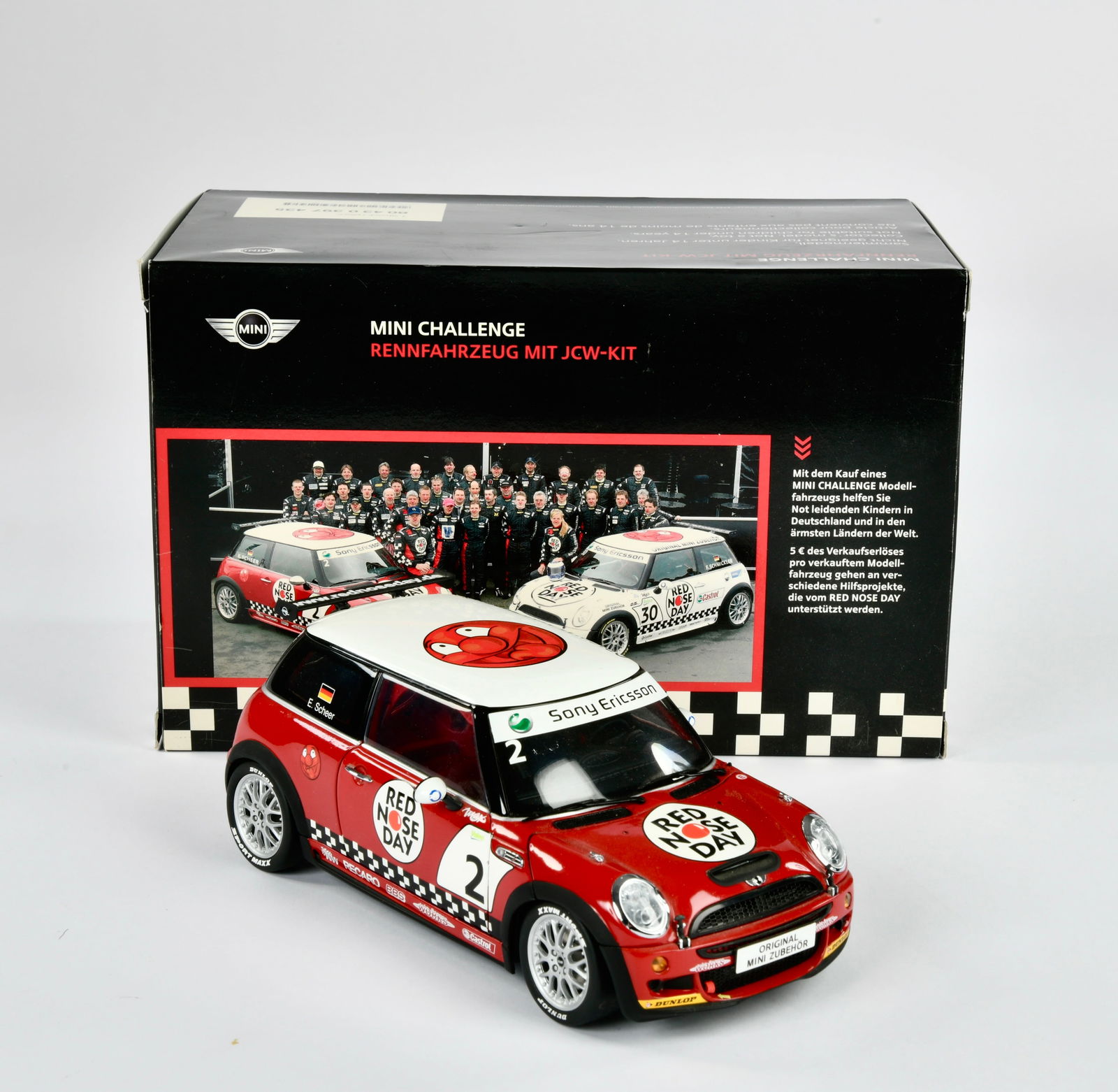 Mini Challange: Mini Challenge, Red Nose Day, 1:18, Z 1