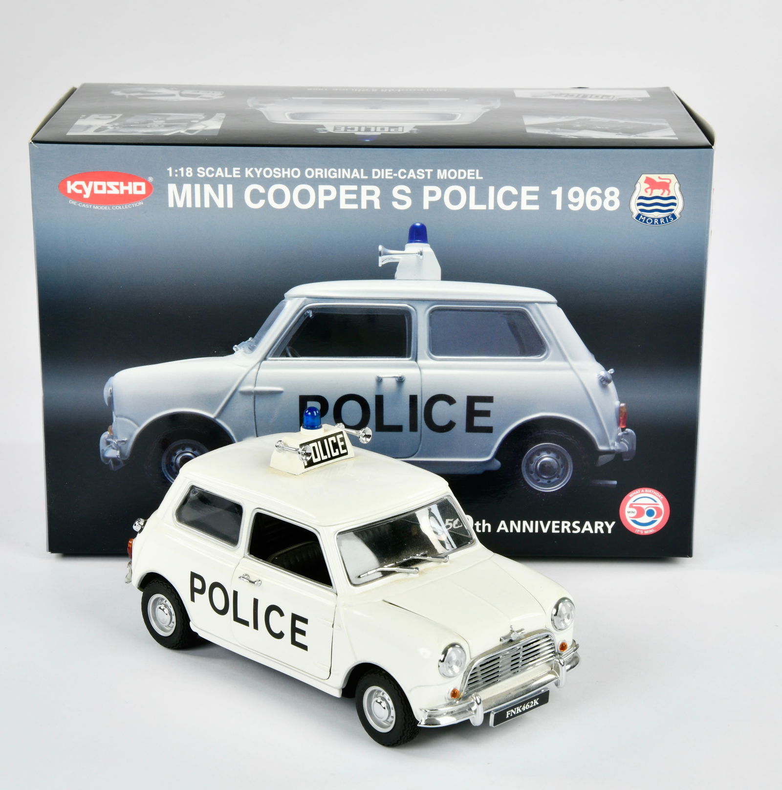 Kyosho, Mini Cooper S, Police 1968 (1 of 1)