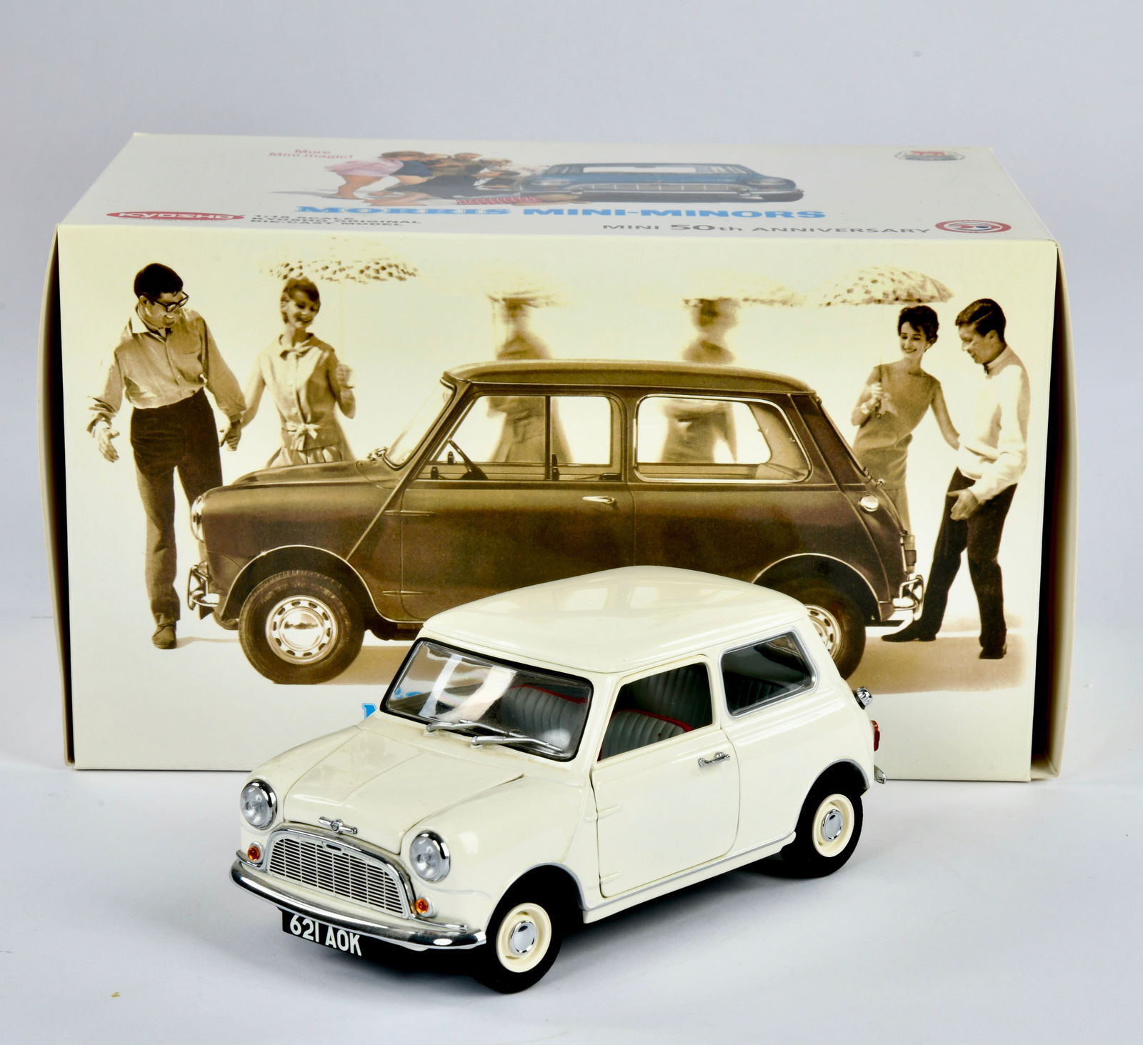 Kyosho, Morris Mini-Minors: Kyosho, Morris Mini-Minors, Mini 50th anniversary, 1:18, Z 1