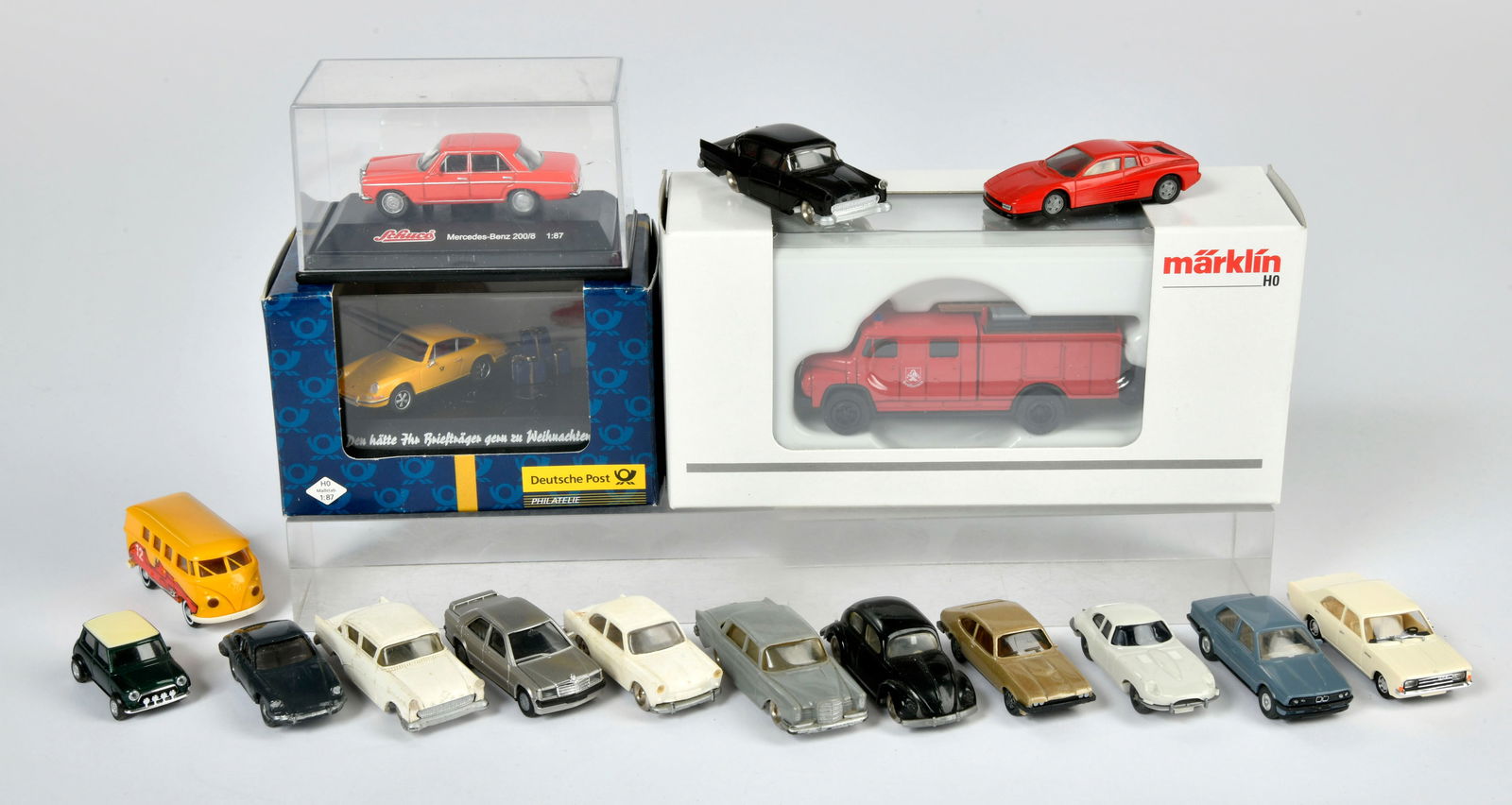 Konvolut Modellautos, Lego u.a: Konvolut Modellautos, Lego u.a, 1:87, bespielt