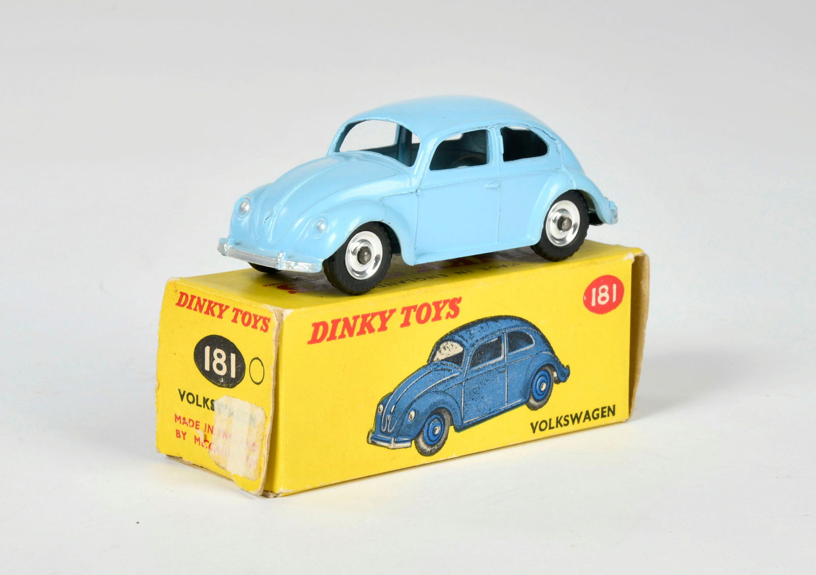 Dinky Toys, 181 VW Volkswagen Kafer (1 of 1)