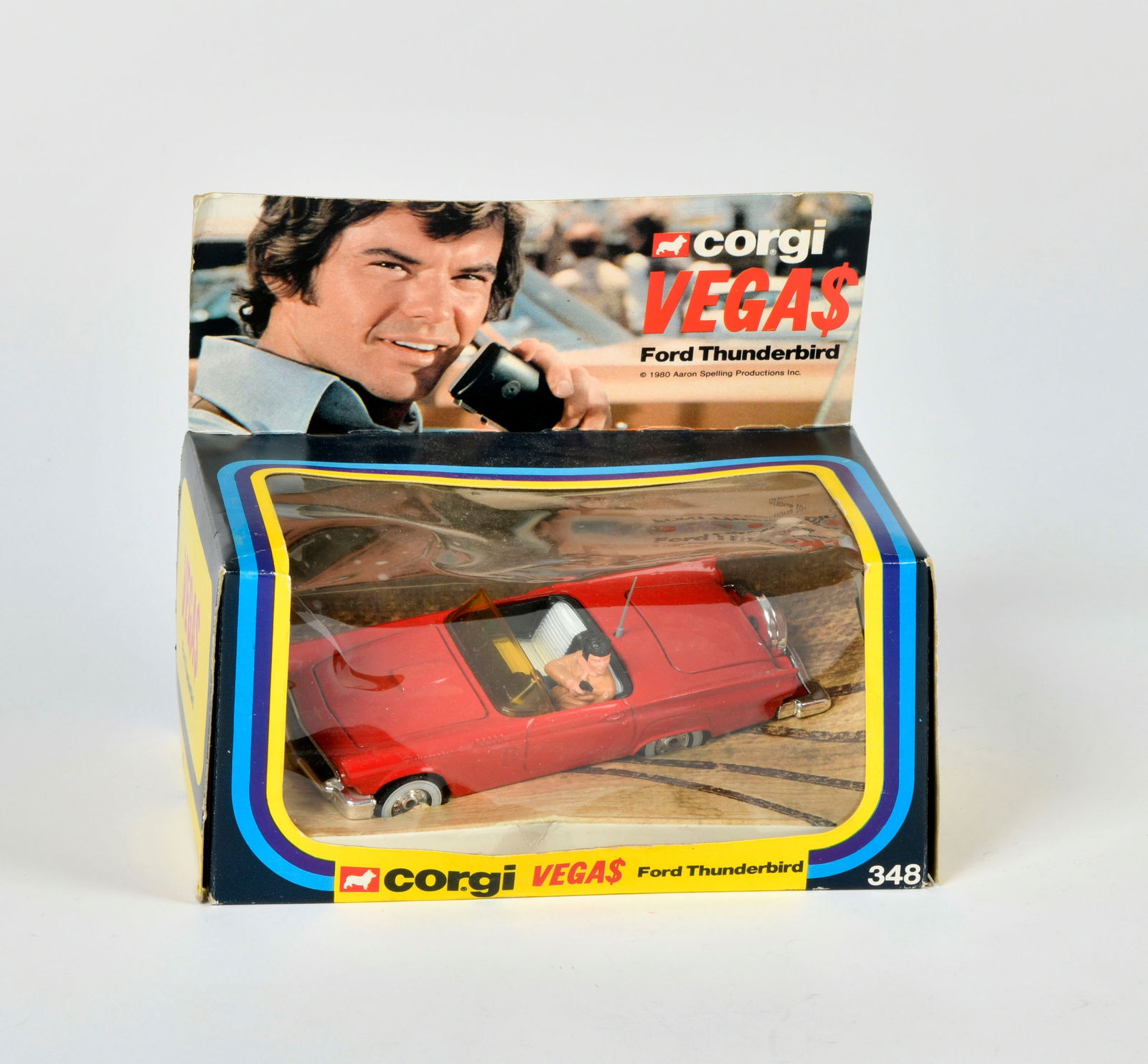 Corgi, 348 Vegas Ford Thunderbird: Corgi, 348 Vegas Ford Thunderbird, England, 1:43, Okt Z 1-, Z 1