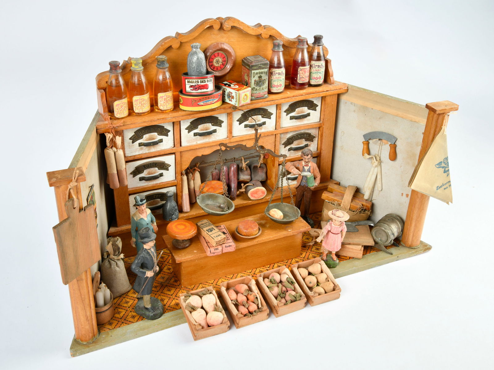 Elastolin u.a., Alter Kaufladen - 2