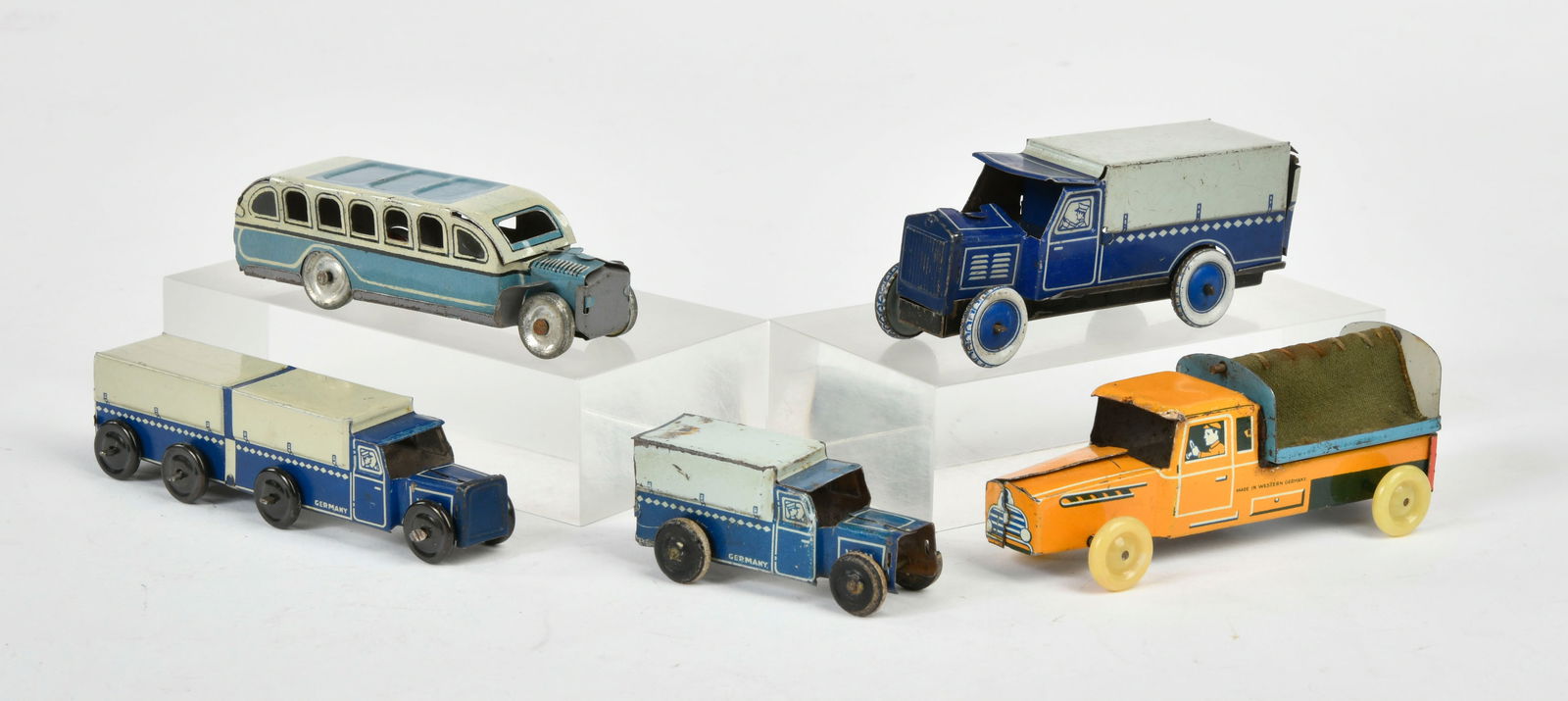 Fischer u.a., LKWs: Fischer u.a., LKWs, Germany, 6-10 cm, Z 2-3