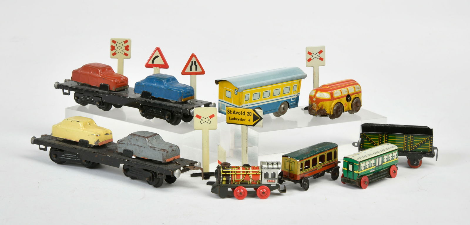 Fischer, Hofler u.a., Penny Toy Zuge, Wagen, Schilder (1 of 1)