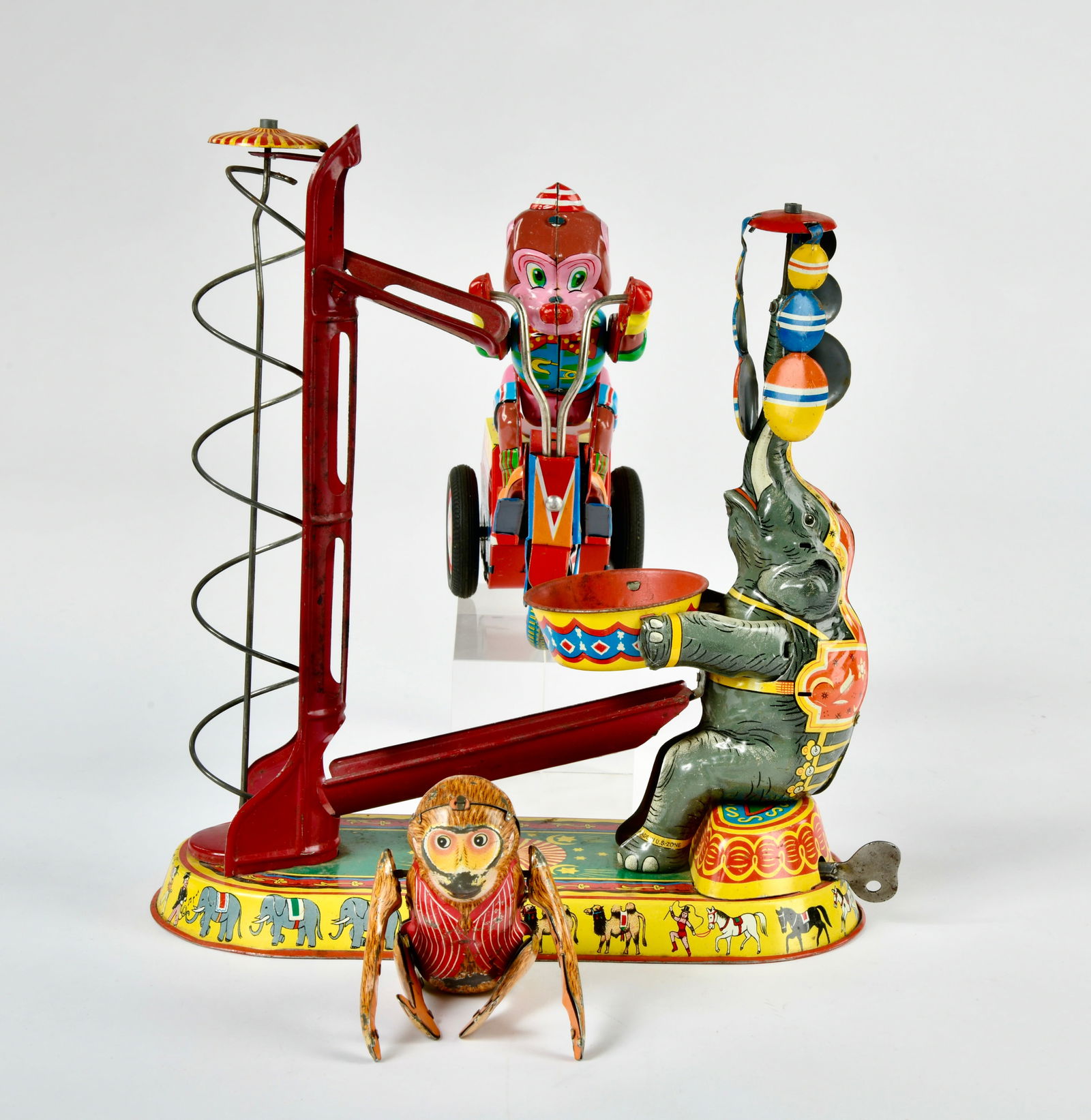 NBN u.a., Zirkus Tiere Blechspielzeug (1 of 1)