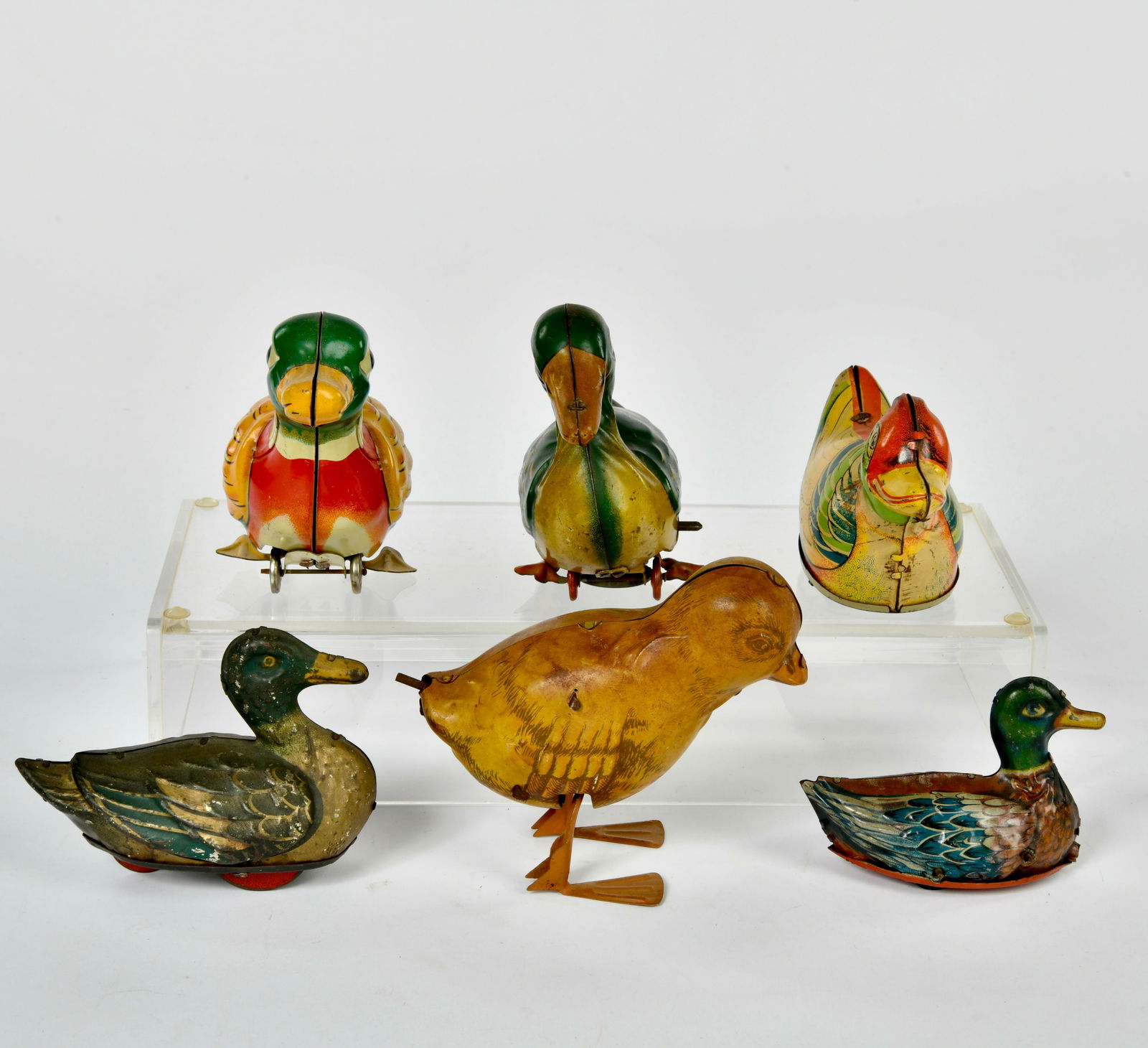 6 Enten: 6 Enten, Germany u.a., 7-15 cm, Blech, Z 2-3