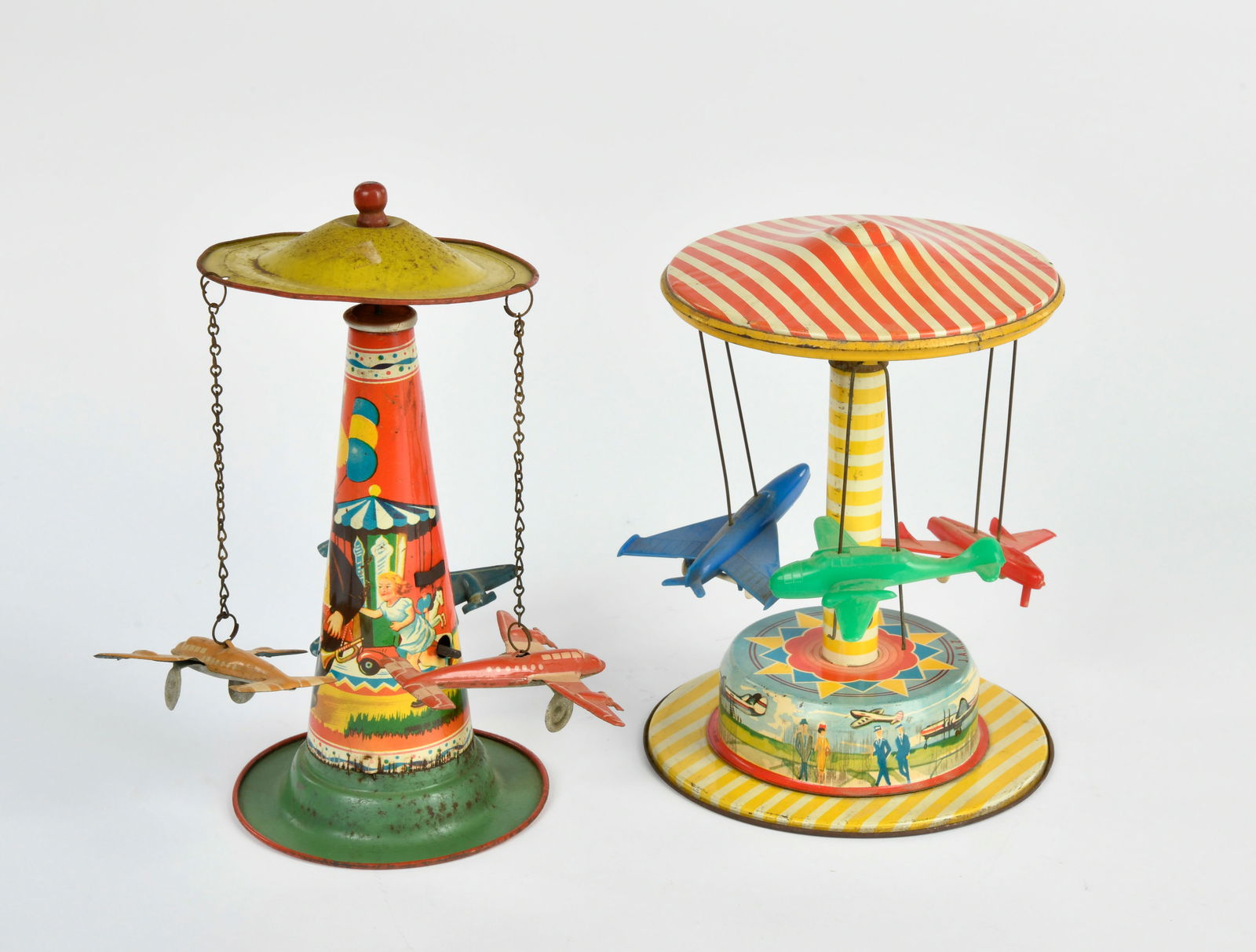 2x Karussell: 2x Karussell, Germany, 16-18 cm, Antrieb ok, Z 2