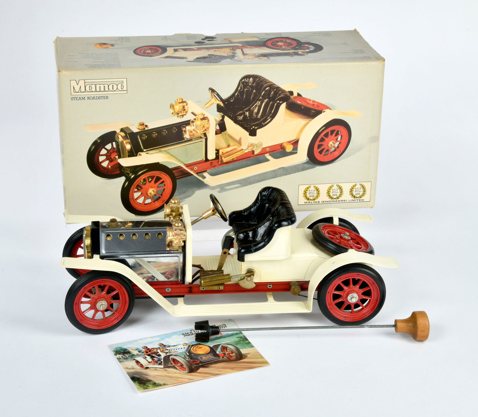 Mamod, Dampfauto: Mamod, Dampfauto, England, 40 cm, Okt Z 2, komplett, Z 1