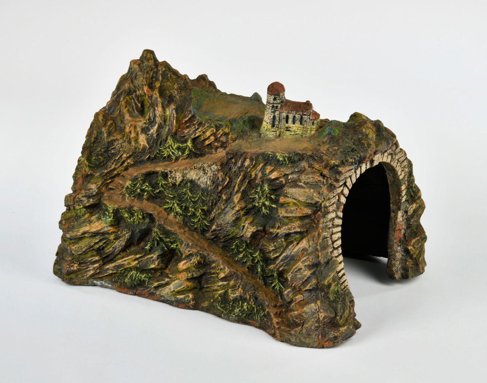 Elastolin, Tunnel: Elastolin, Tunnel, Spur 0, Masse, 37 cm, sehr dekorativ