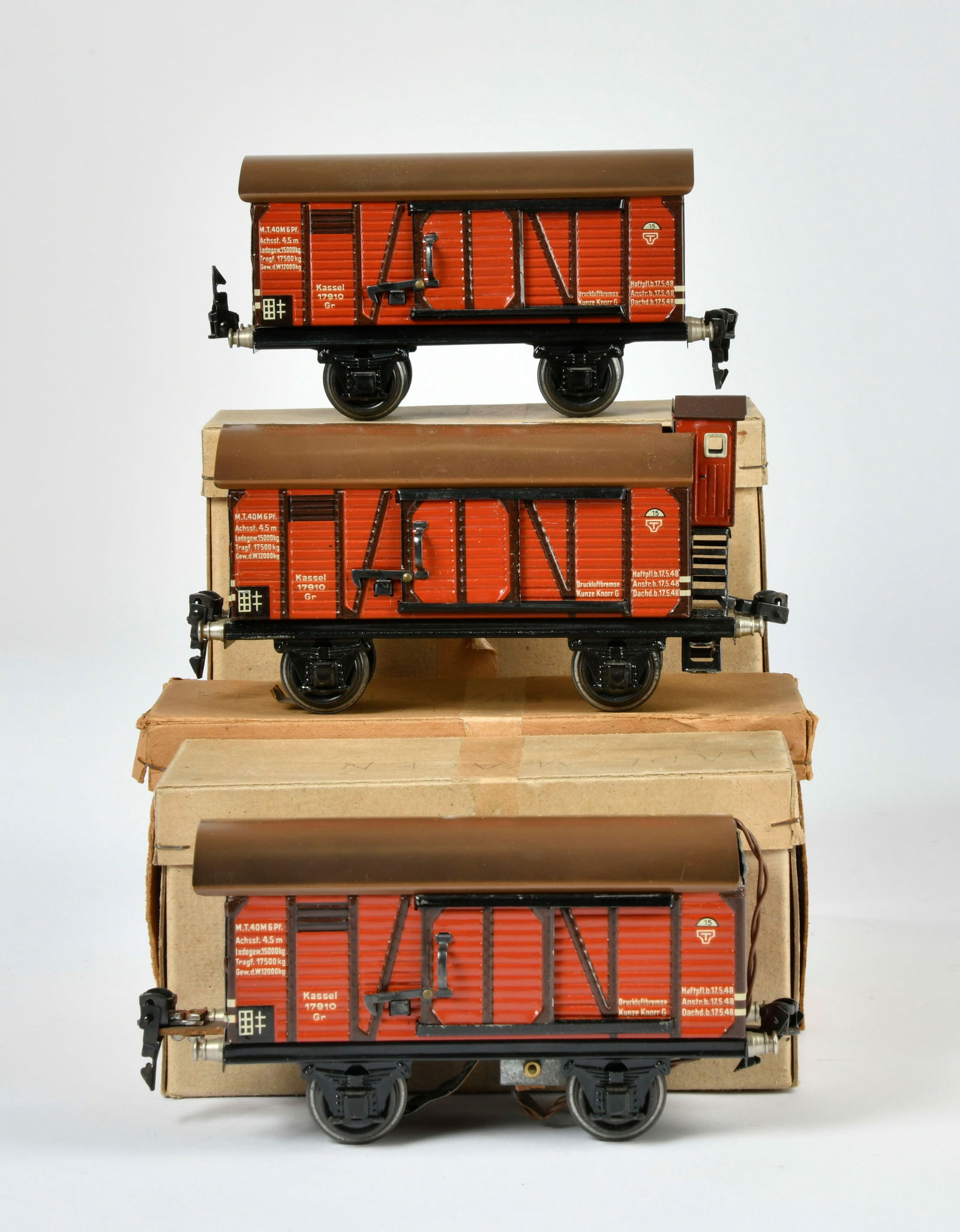 Marklin, 3 Guterwagen (1 of 1)