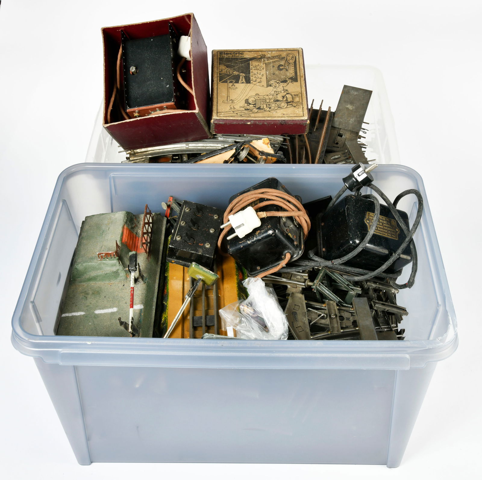 Marklin u.a., grosses Konvolut Schienen und Zubehor Spur 0 (1 of 1)