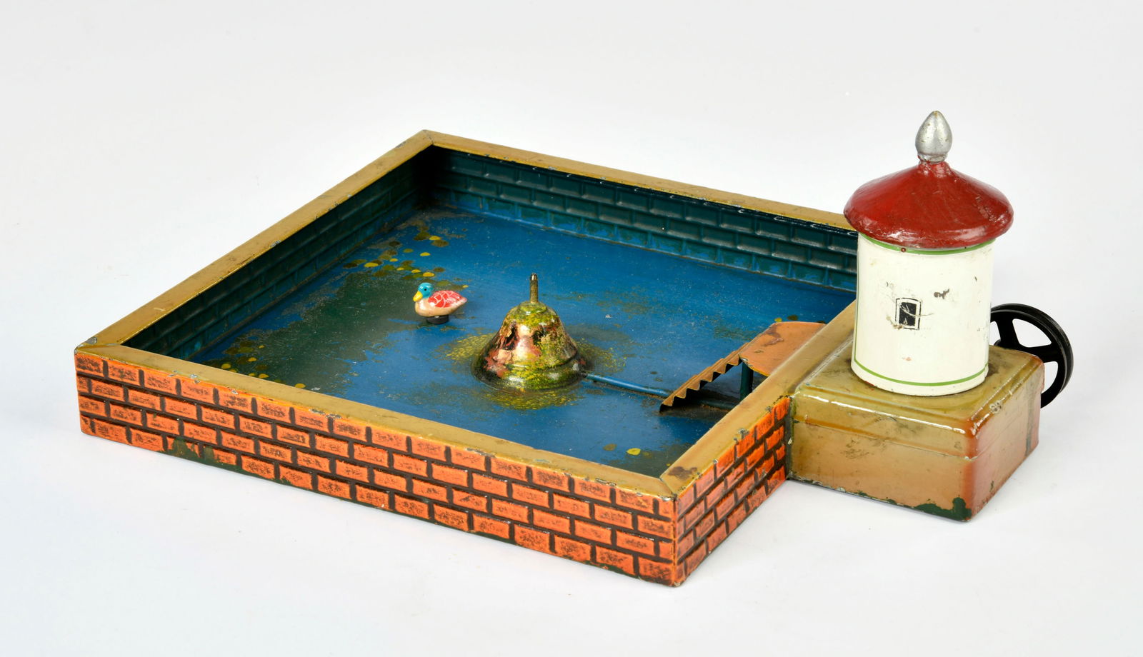 Marklin, Antriebsmodell Teich mit Springbrunnen (1 of 1)