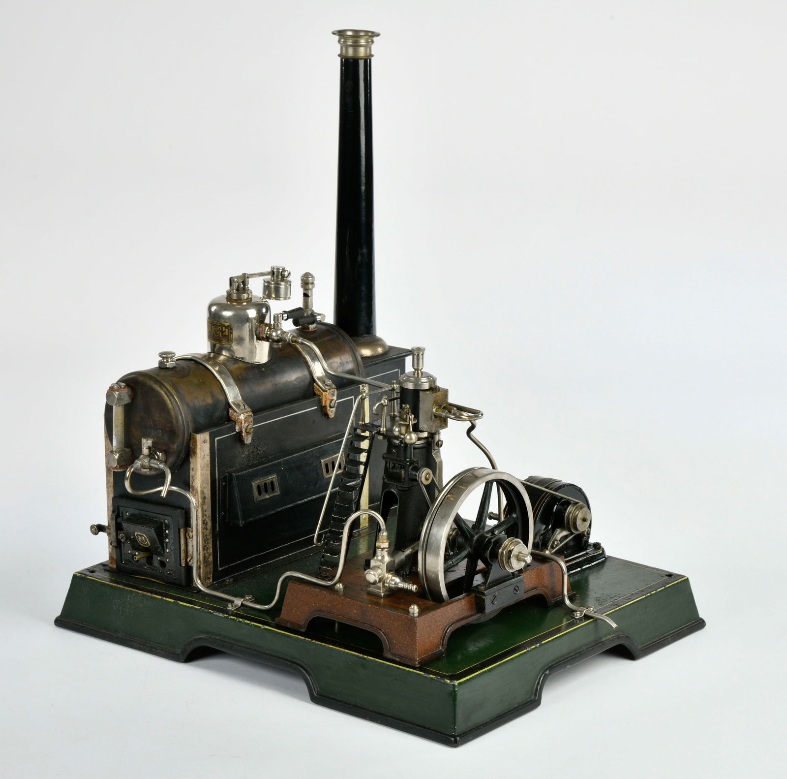 Marklin, Schiffs-Dampfmaschine: Marklin, Schiffs-Dampfmaschine, Germany VK, 34 x 28 cm, min. LM, Z 2