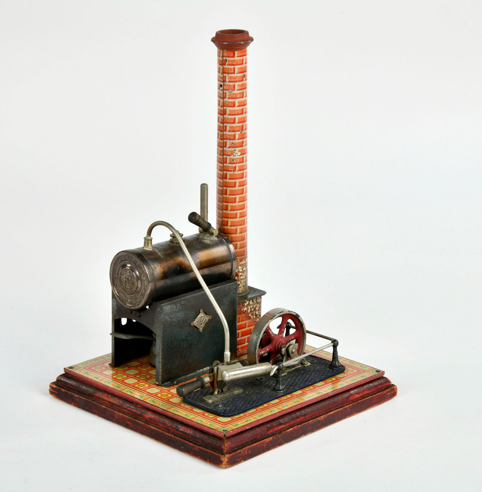 Bing, Dampfmaschine mit Fliesenboden (1 of 1)