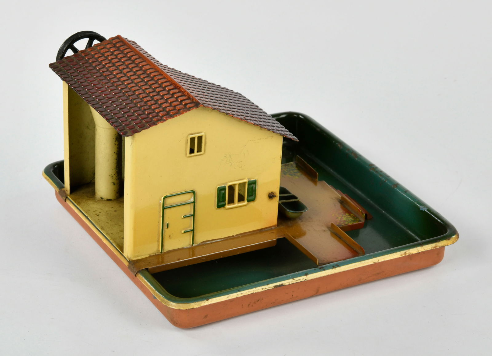 Marklin, Antriebsmodell Wassermuhle: Marklin, Antriebsmodell Wassermuhle, Germany VK, 18,5 x 18,5 cm, Z 2