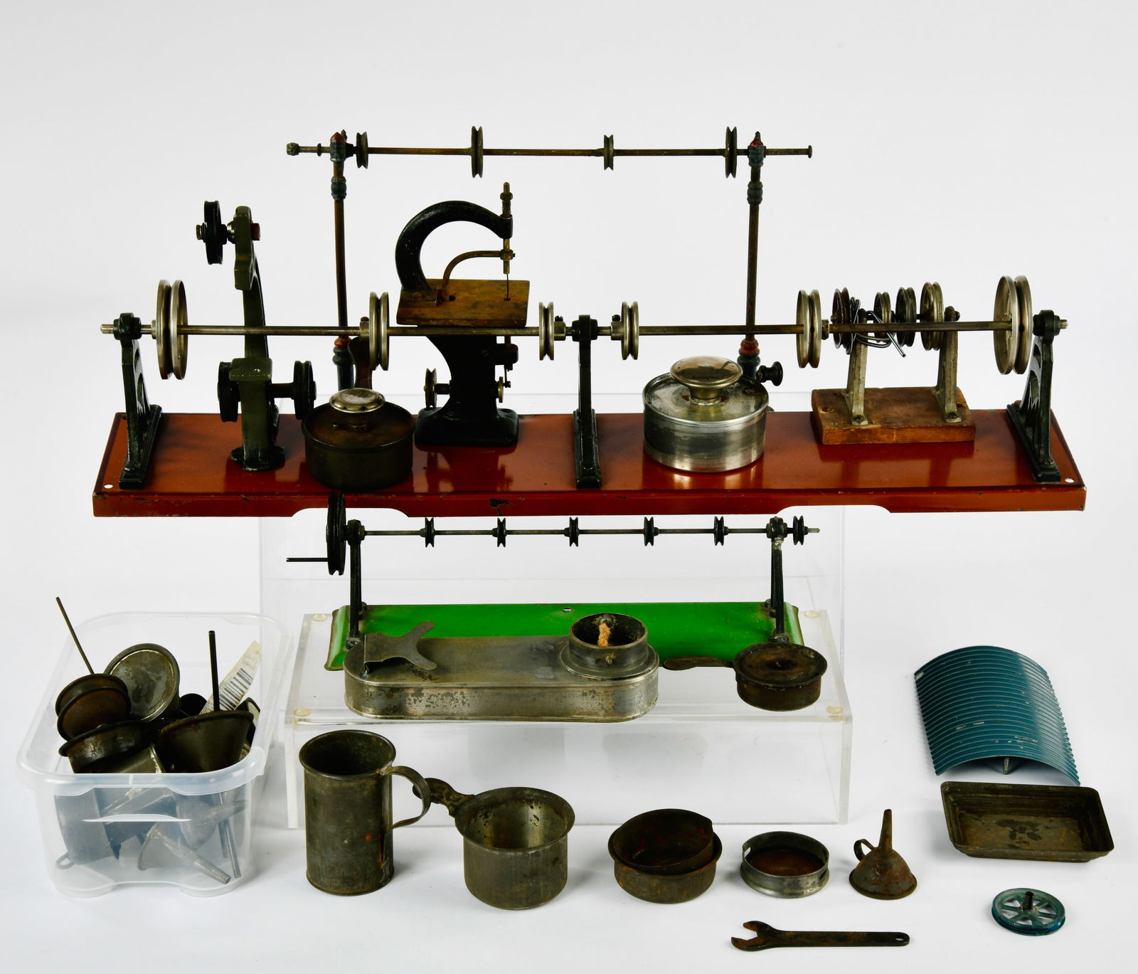 Div. Dampfmaschinen-Zubehor: Div. Dampfmaschinen-Zubehor, gemischter Zustand, bitte besichtigen