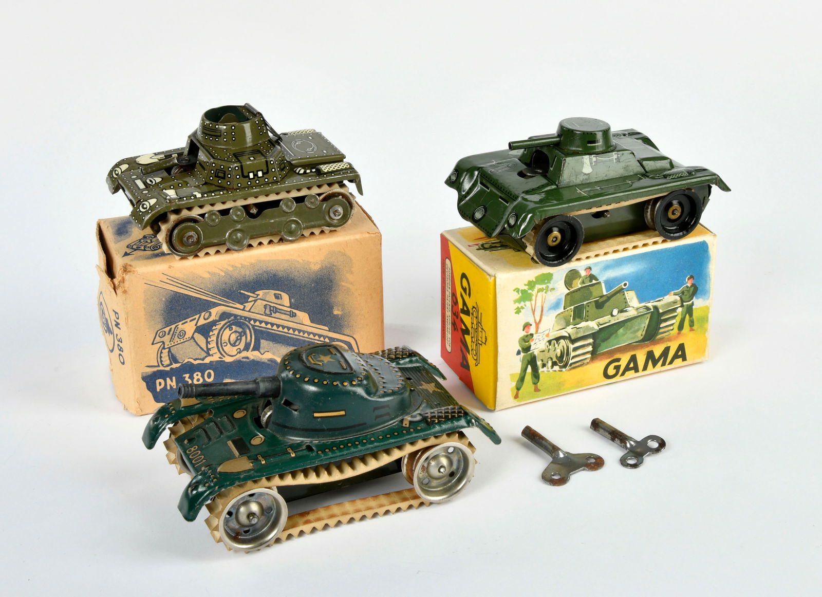 Niedermeier, Gama, 3 Panzer: Niedermeier, Gama, 3 Panzer, Germany, 10-11 cm, 2x Okt, Z 1-2