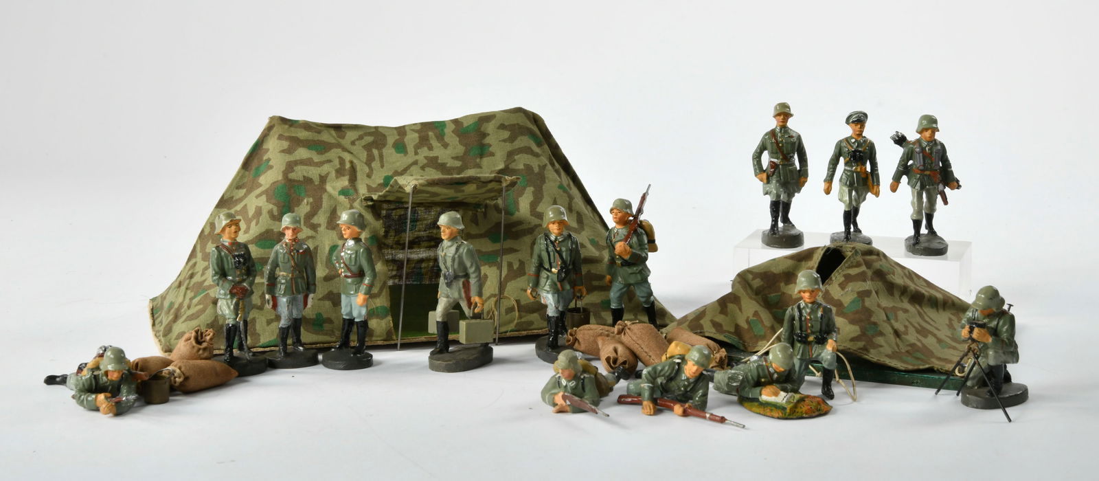 Elastolin, Lineol, Zelte, diverse Soldaten & Zubehor (1 of 1)