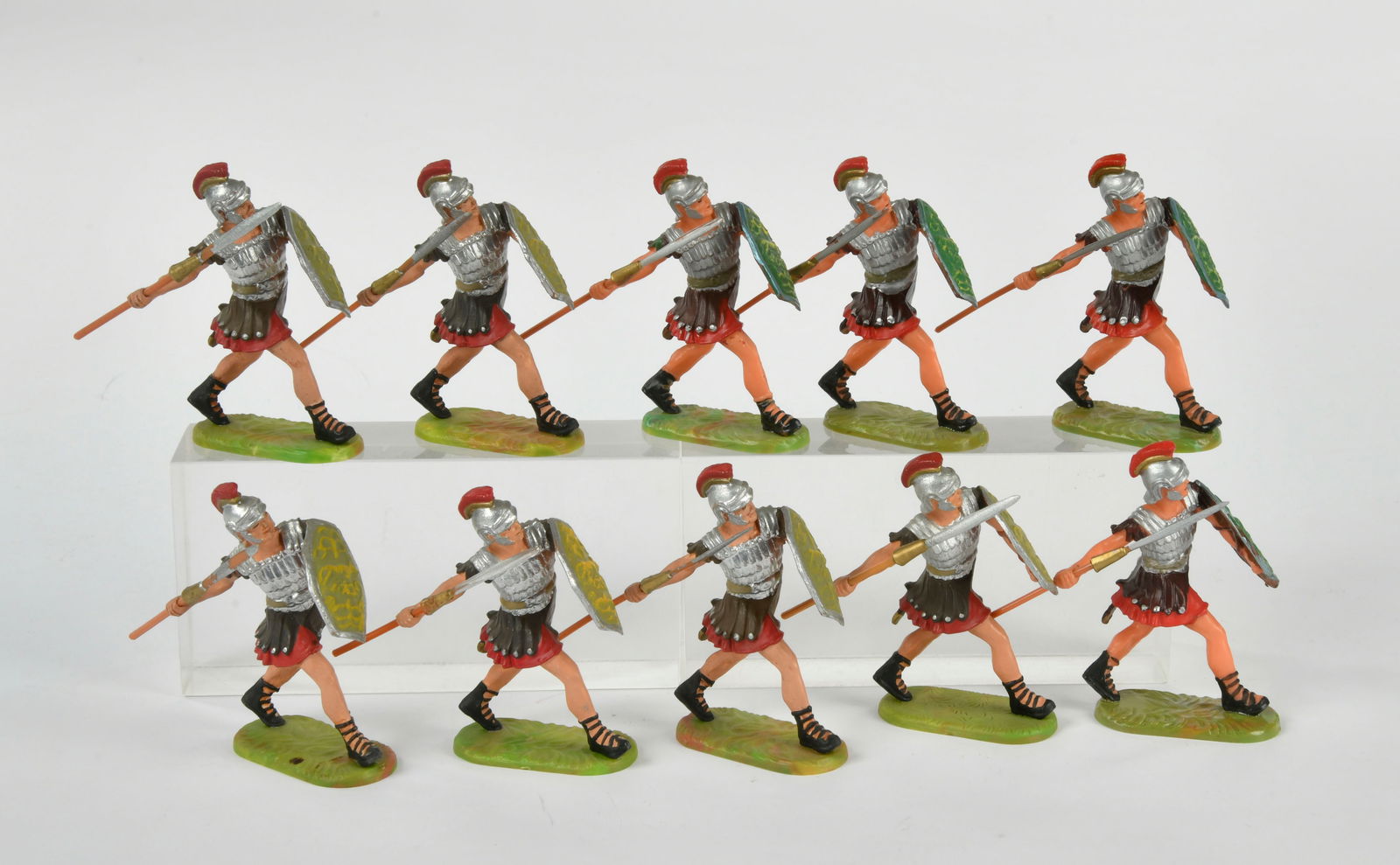 Elastolin/Preiser, 10 Romische Pilumkampfer (1 of 1)