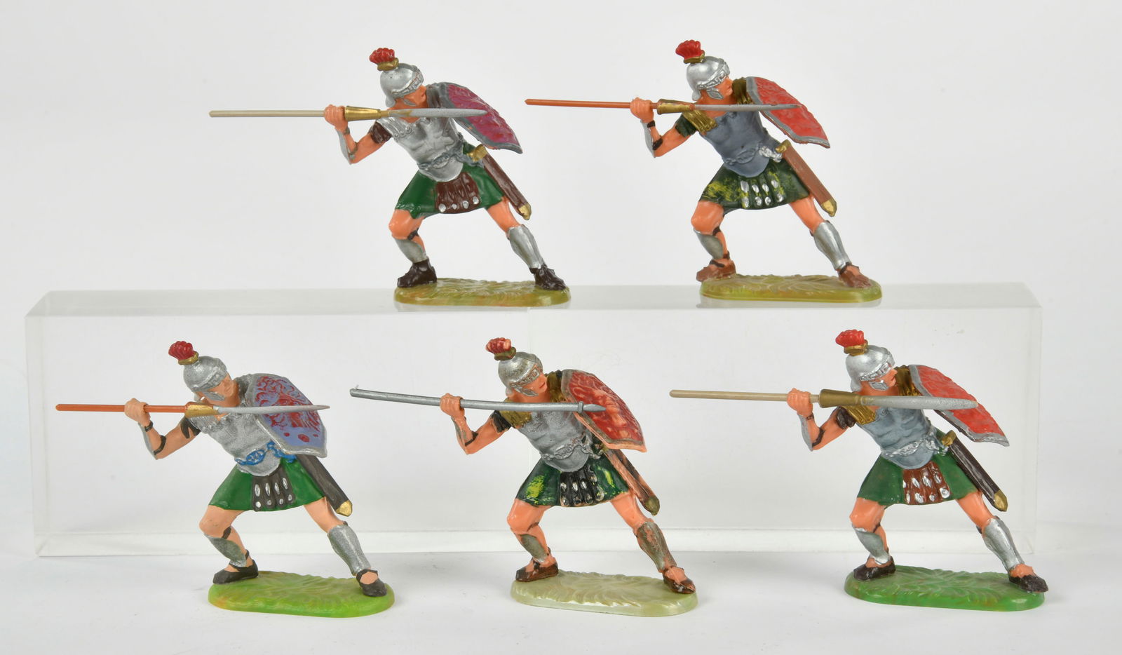 Elastolin, 5 romische Pilumkampfer (1 of 1)