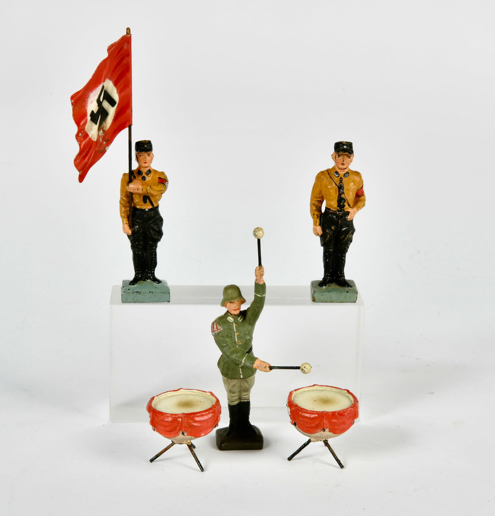Lineol, 2 SA Manner und Wehrmacht Trommler (1 of 1)