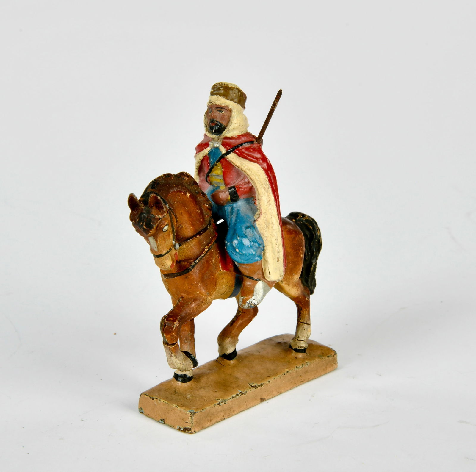Lineol, Araber auf Pferd: Lineol, Araber auf Pferd, Germany VK, 7,5 cm, Masse, min. LM, Z 2