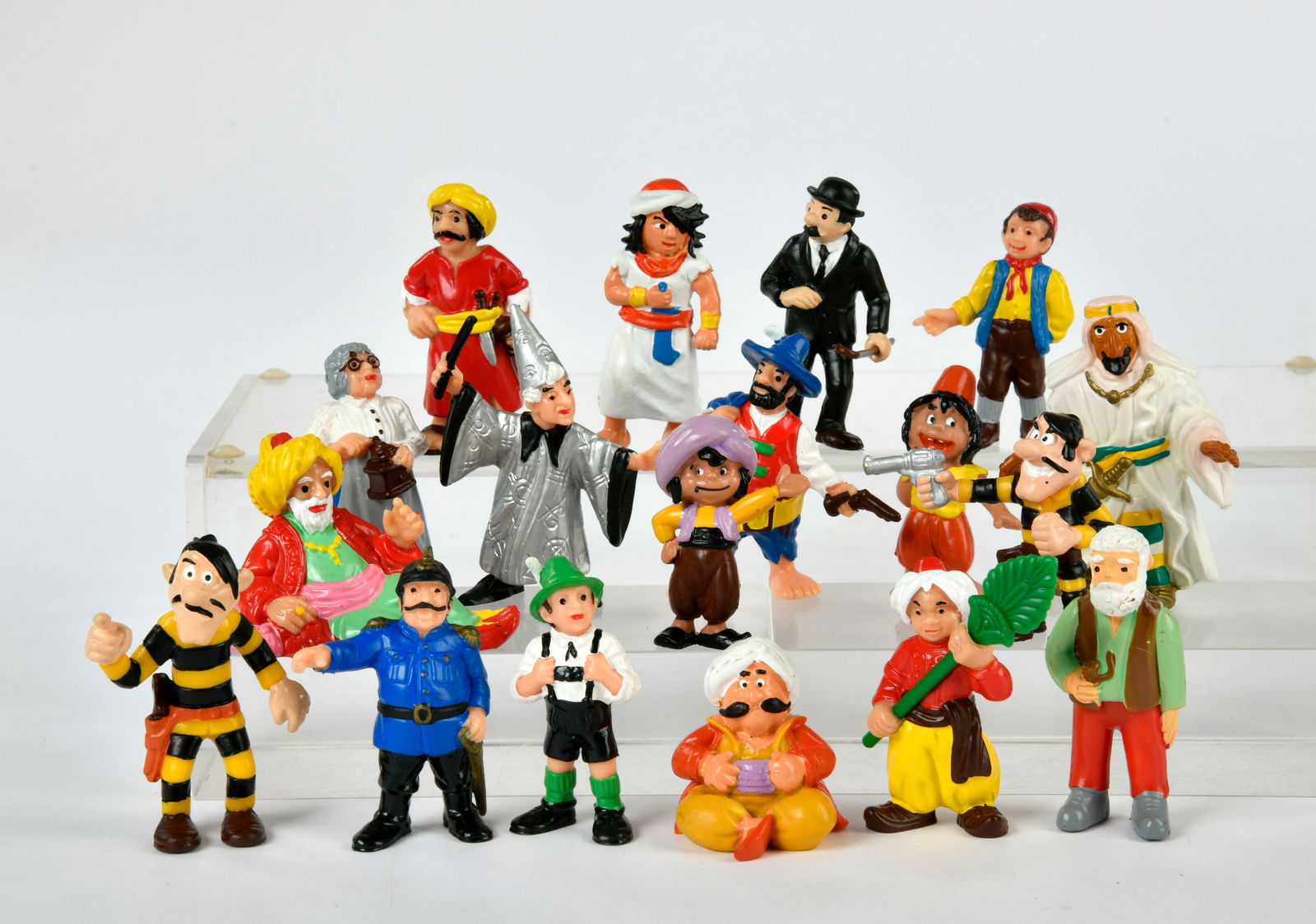 18 Filmfiguren, Schleich u.a.: 18 Filmfiguren, Schleich u.a., W.-Germany, Kst, Z 1