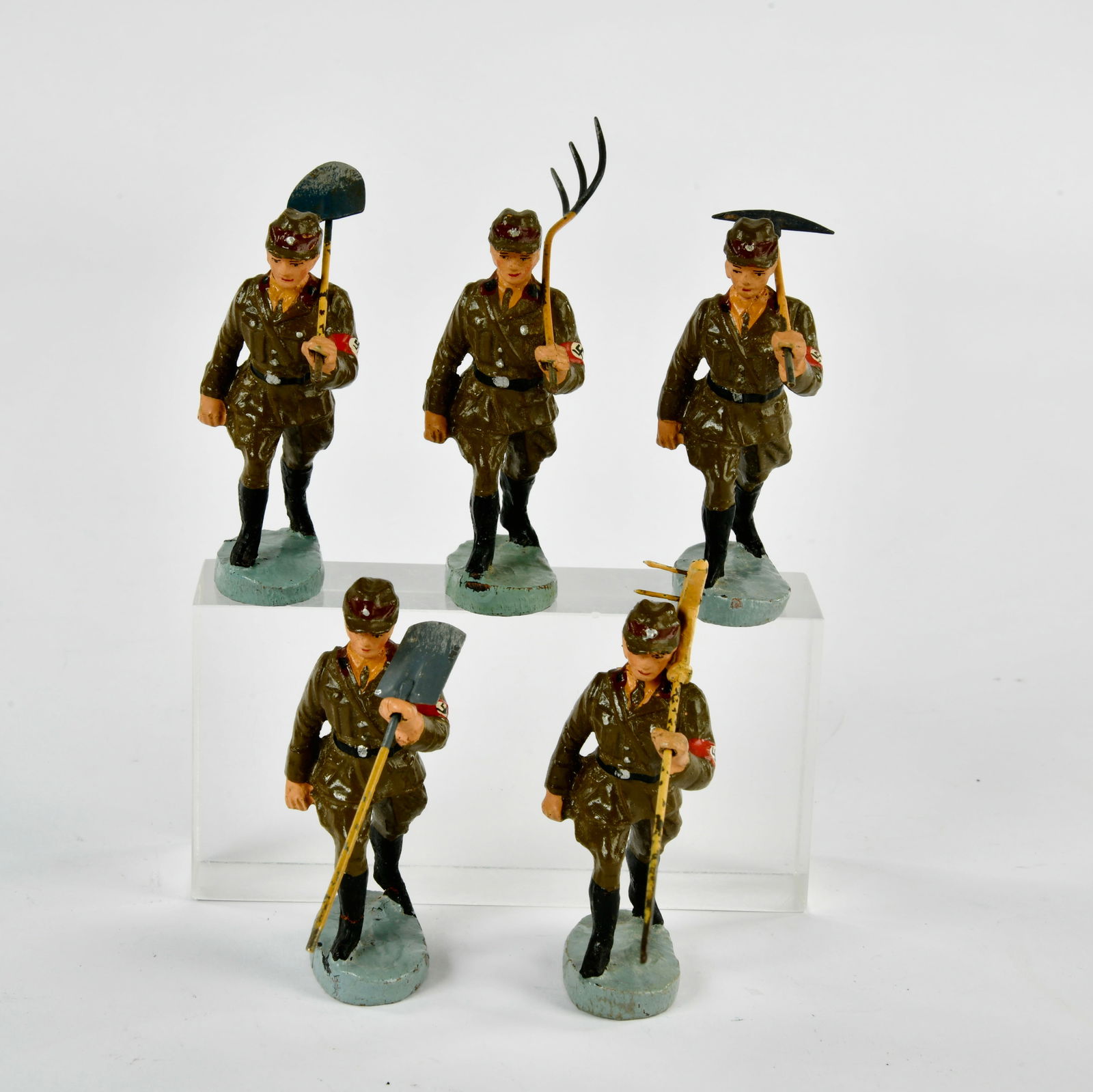 Elastolin, 5 RAD Manner: Elastolin, 5 RAD Manner, Germany VK, 7,5 cm, Masse, Z 1