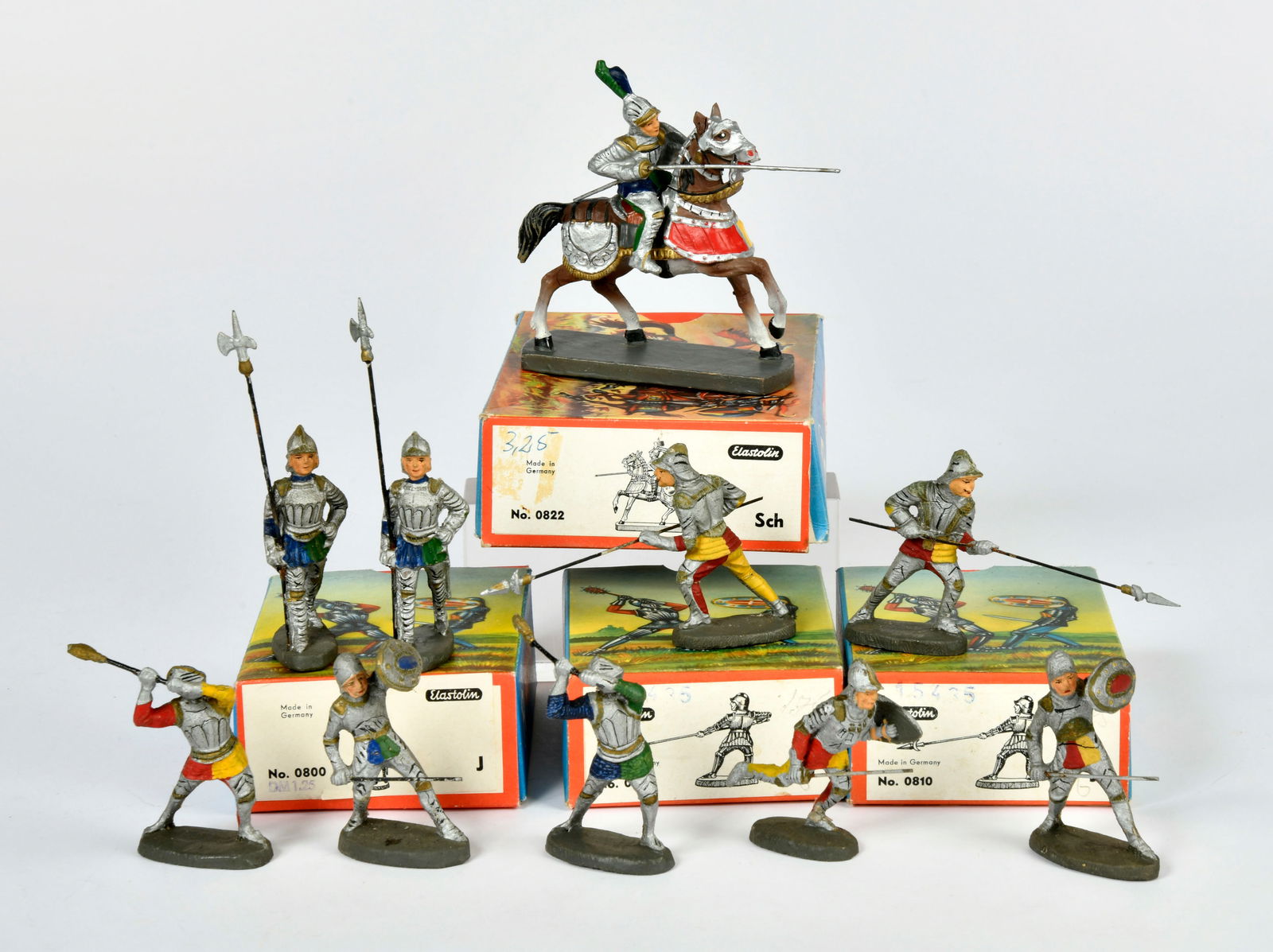 Elastolin, 10 Ritter (1 of 1)