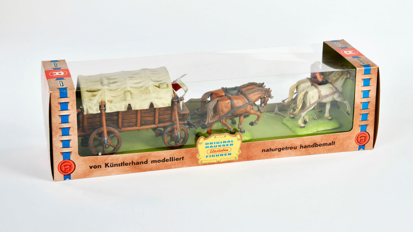 Elastolin, Kampfwagen: Elastolin, Kampfwagen, 4-Spanner, W.-Germany, Kst, 7 cm Serie, komplett, Okt, Z 1