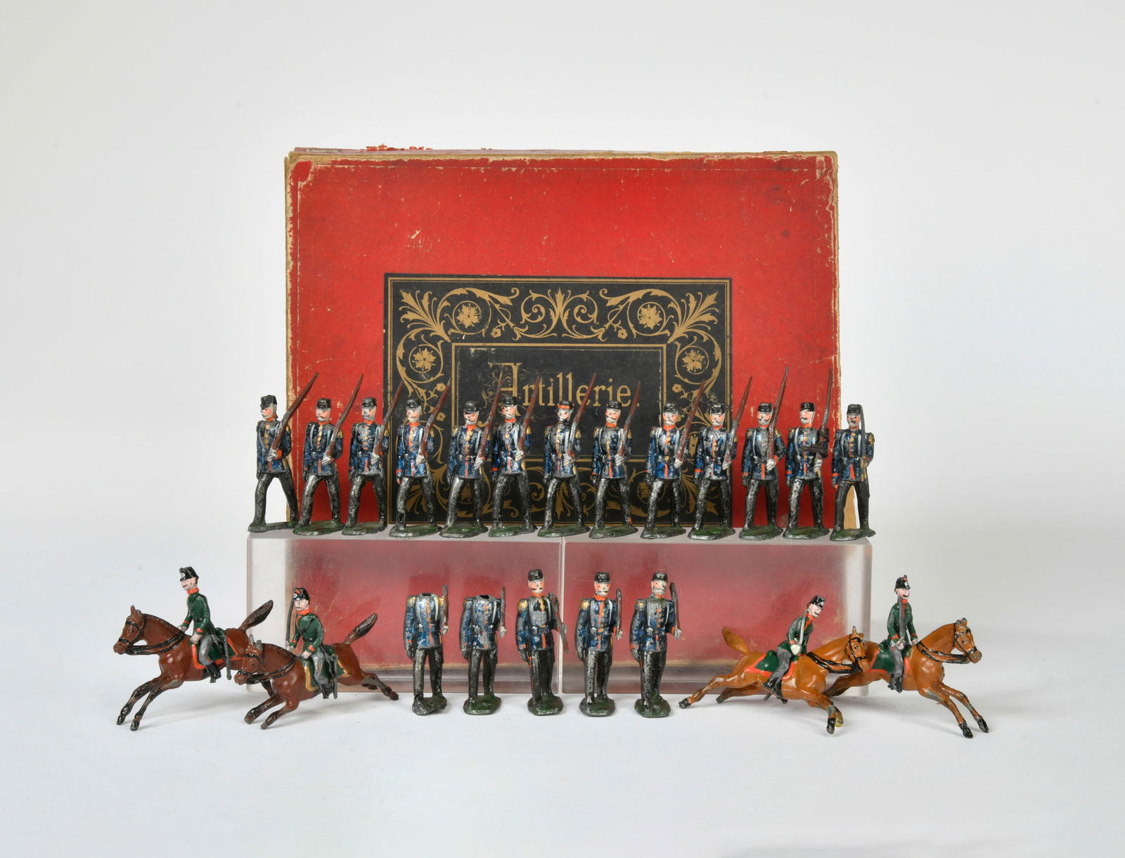 Schweizer Artillerie Zinnfiguren Set (1 of 1)