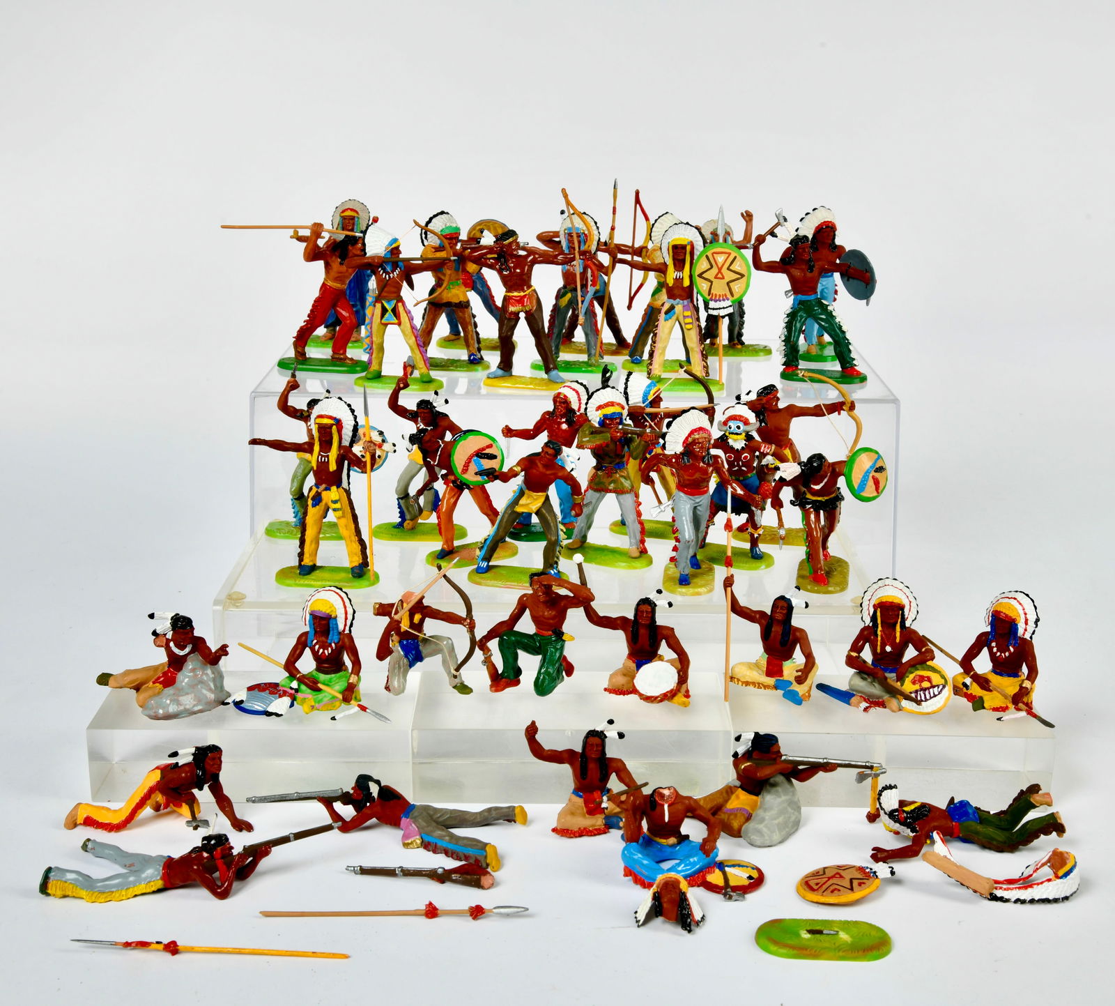 Preiser, Elastolin, Wild West Figuren (1 of 1)