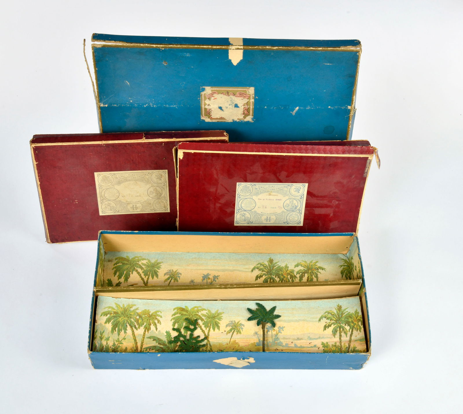 Heyde u.a., 3 Originalkartons fur Zinnfiguren Sets (1 of 1)