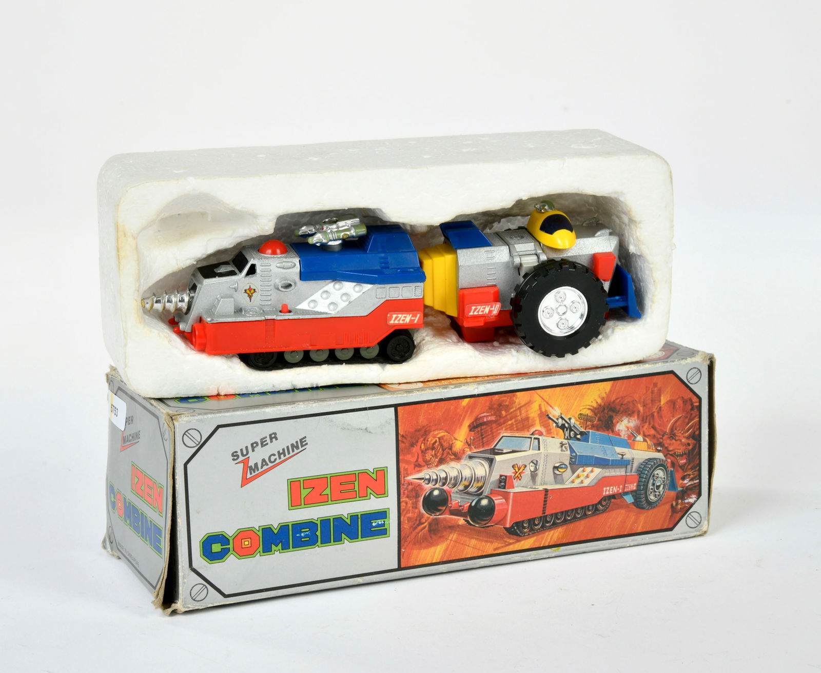 Tomy, Izen Combine: Tomy, Izen Combine, Japan, Druckguss, Okt, zwei Raketen fehlen, sonst sehr gut
