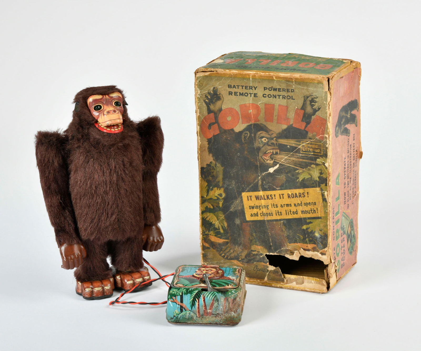 Gorilla: Gorilla, Japan, 24 cm, Funktion nicht gepruft, RS, Okt als Fragment & Replika, LM