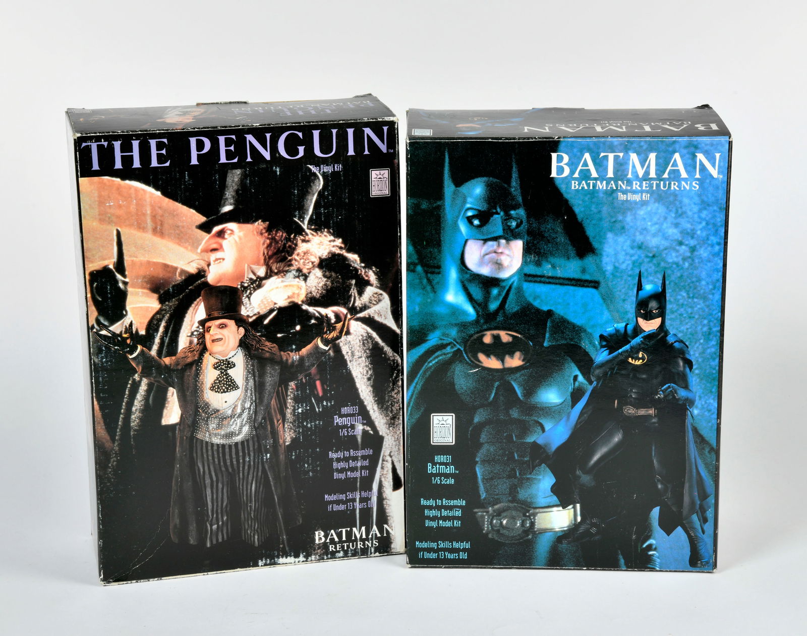 Horizon, Batman und Penguin Modellbausatze: Horizon, Batman und Penguin Modellbausatze, Japan, Vinyl, 1/6 Scale, Okt, Z 1