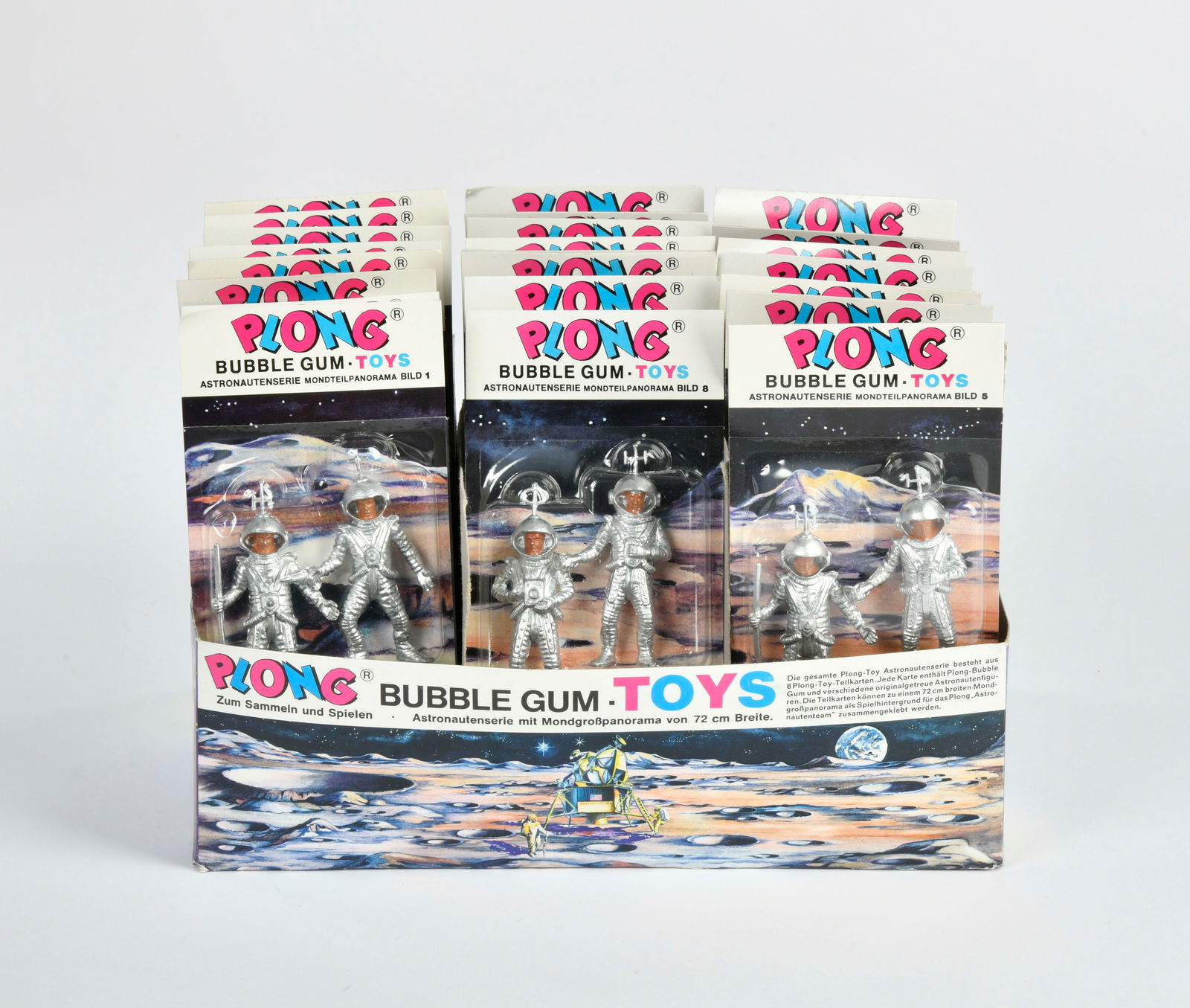 Plong, Bubble Gum Astronaut Toys mit original Display Box (1 of 1)