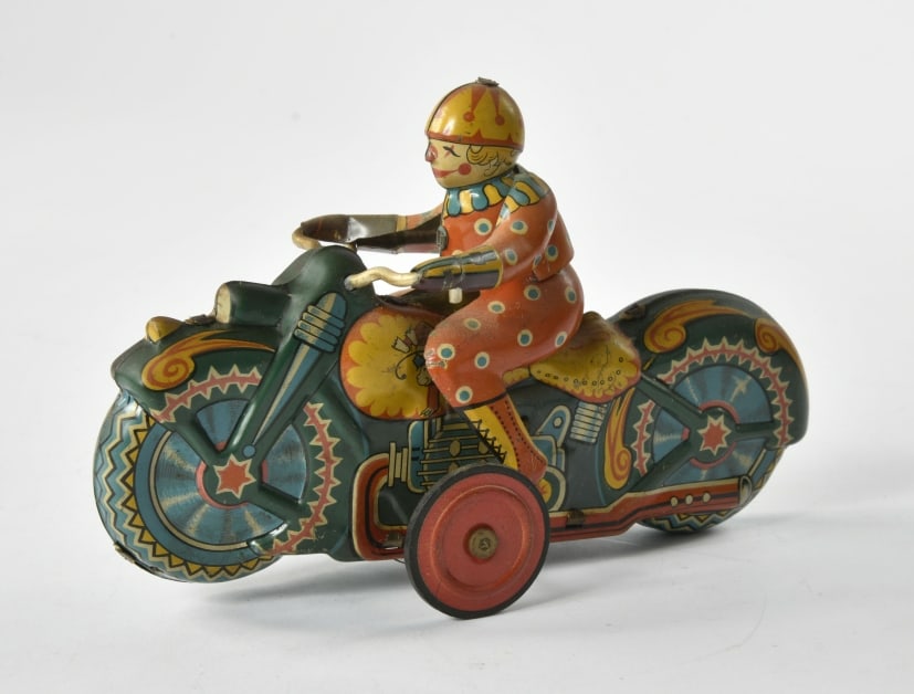 Acrobat Circus Motorrad: Acrobat Circus Motorrad, Japan, 16 cm, Friktion ok, Z 2