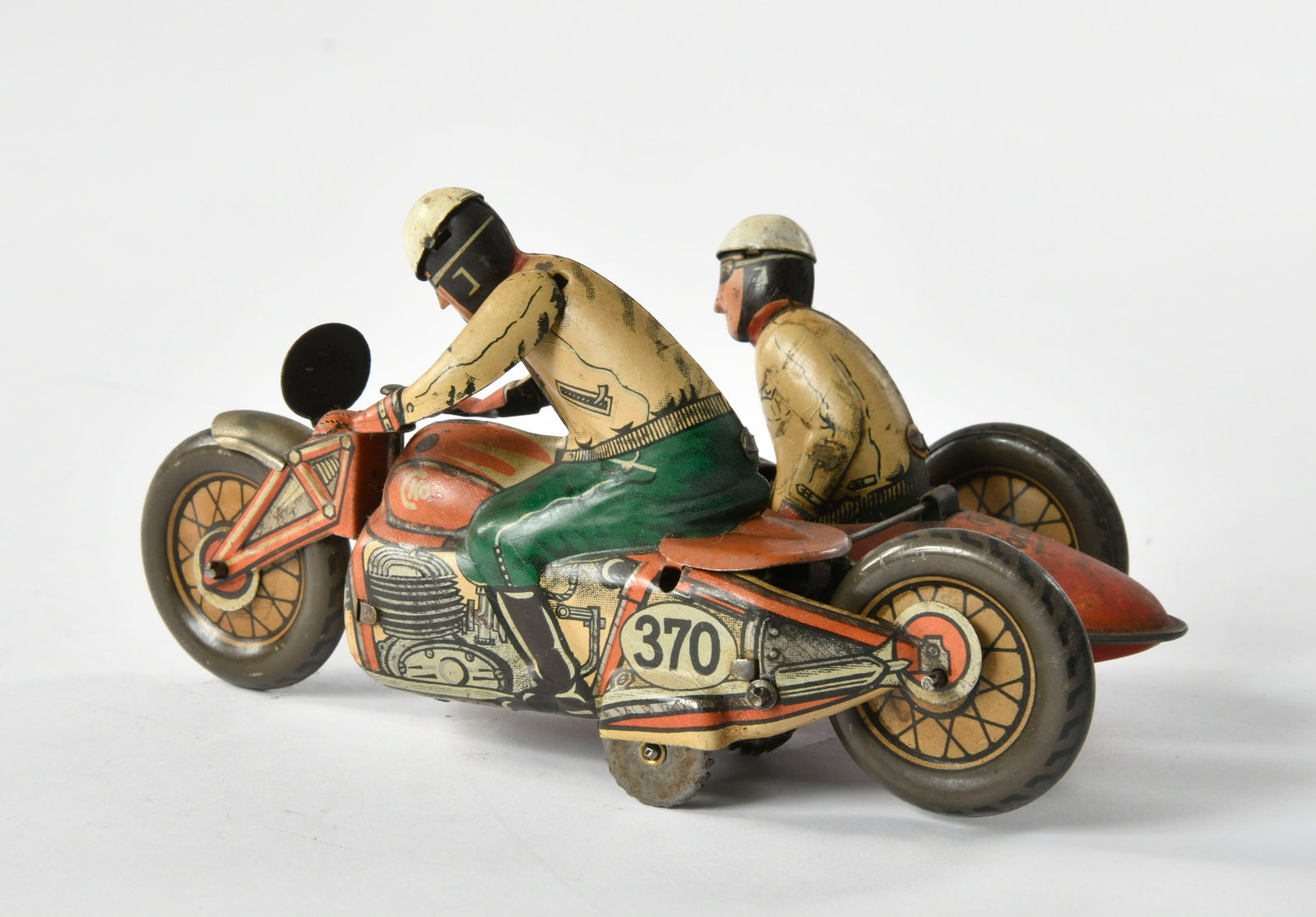 CKO Kellermann, Motorrad mit Beiwagen: CKO Kellermann, Motorrad mit Beiwagen, Germany, 15 cm, Blech, UW ok, LM, Z 3