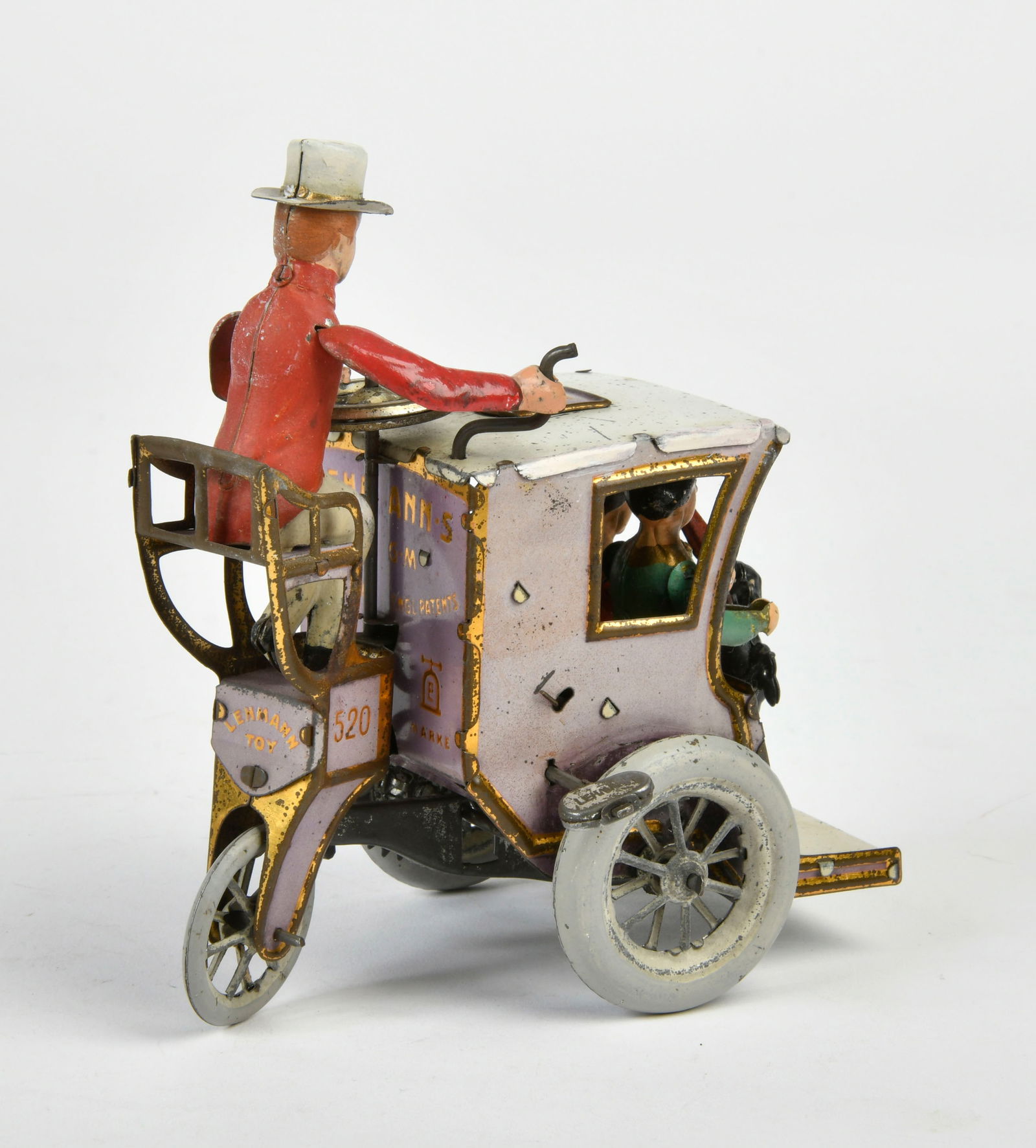 Lehmann, Lila Autoschwestern: Lehmann, Lila Autoschwestern, Germany VK, 14 cm, Blech, UW schwergangig, LM, Z 2-3