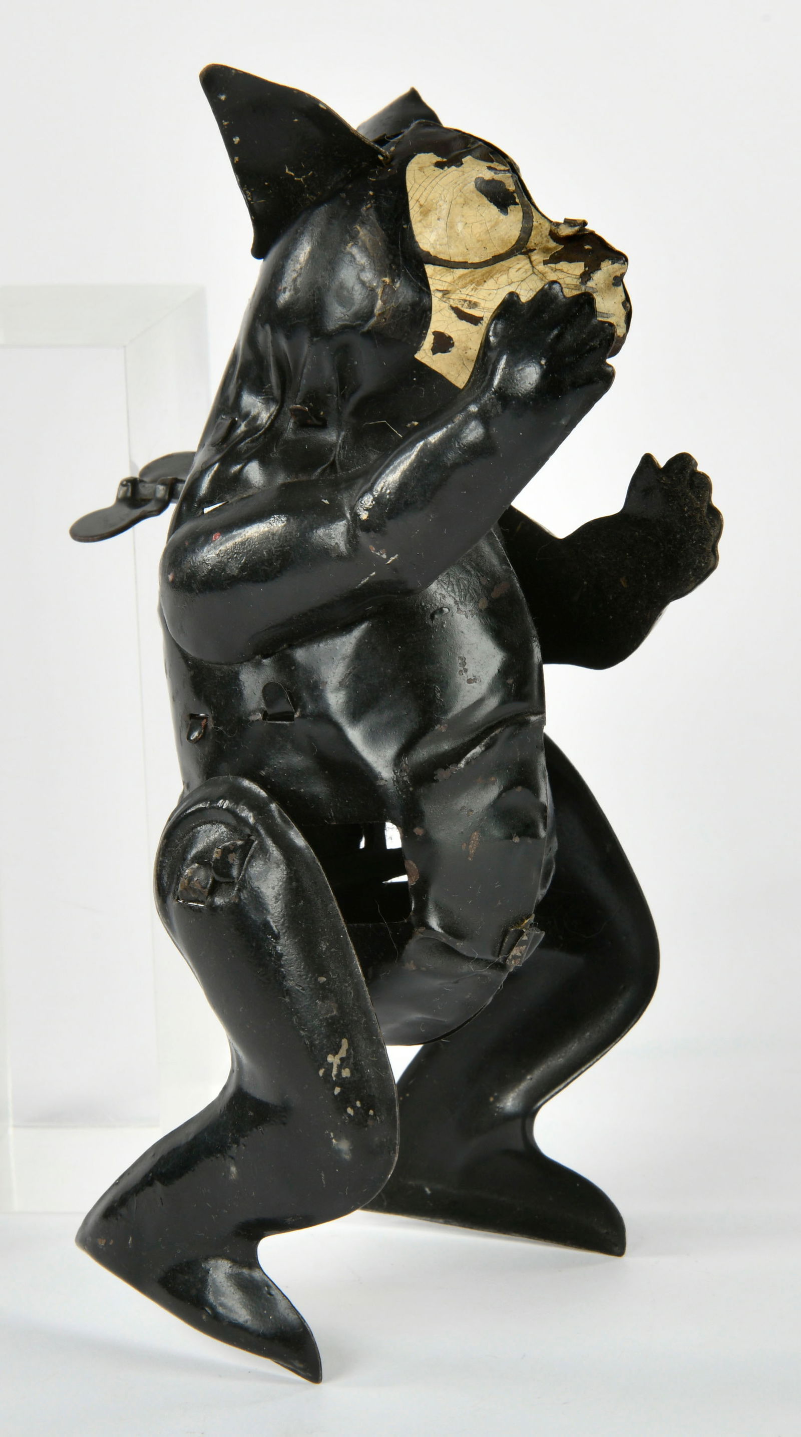 Gama, Kater Felix: Gama, Kater Felix, Germany VK, 16 cm, Blech, UW defekt, Mangel