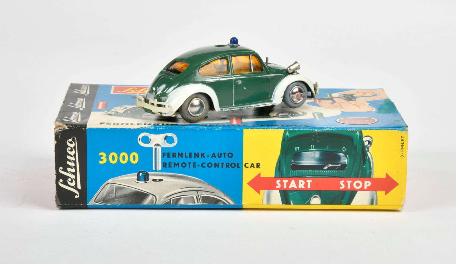 Schuco, Fernlenkauto Polizei 3000 (1 of 1)