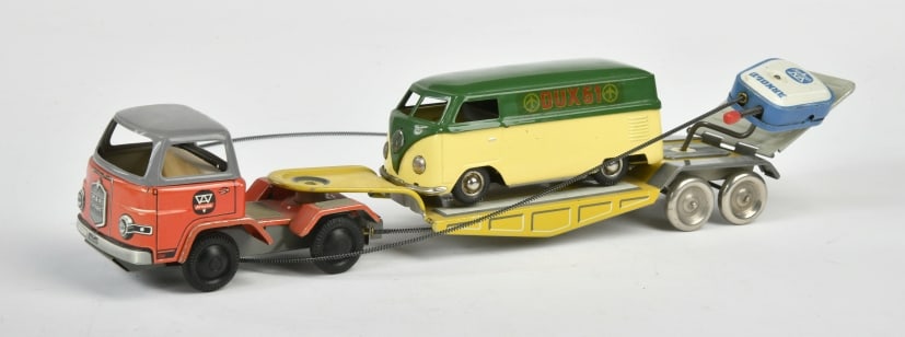 Arnold, MAN Sattelschlepper mit DUX VW Bus (1 of 1)