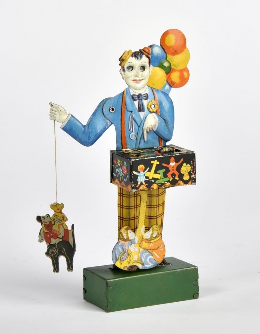 Technofix, Ballon Verkaufer: Technofix, Ballon Verkaufer, Germany, 17 cm, Blech, UW ok, Z 2